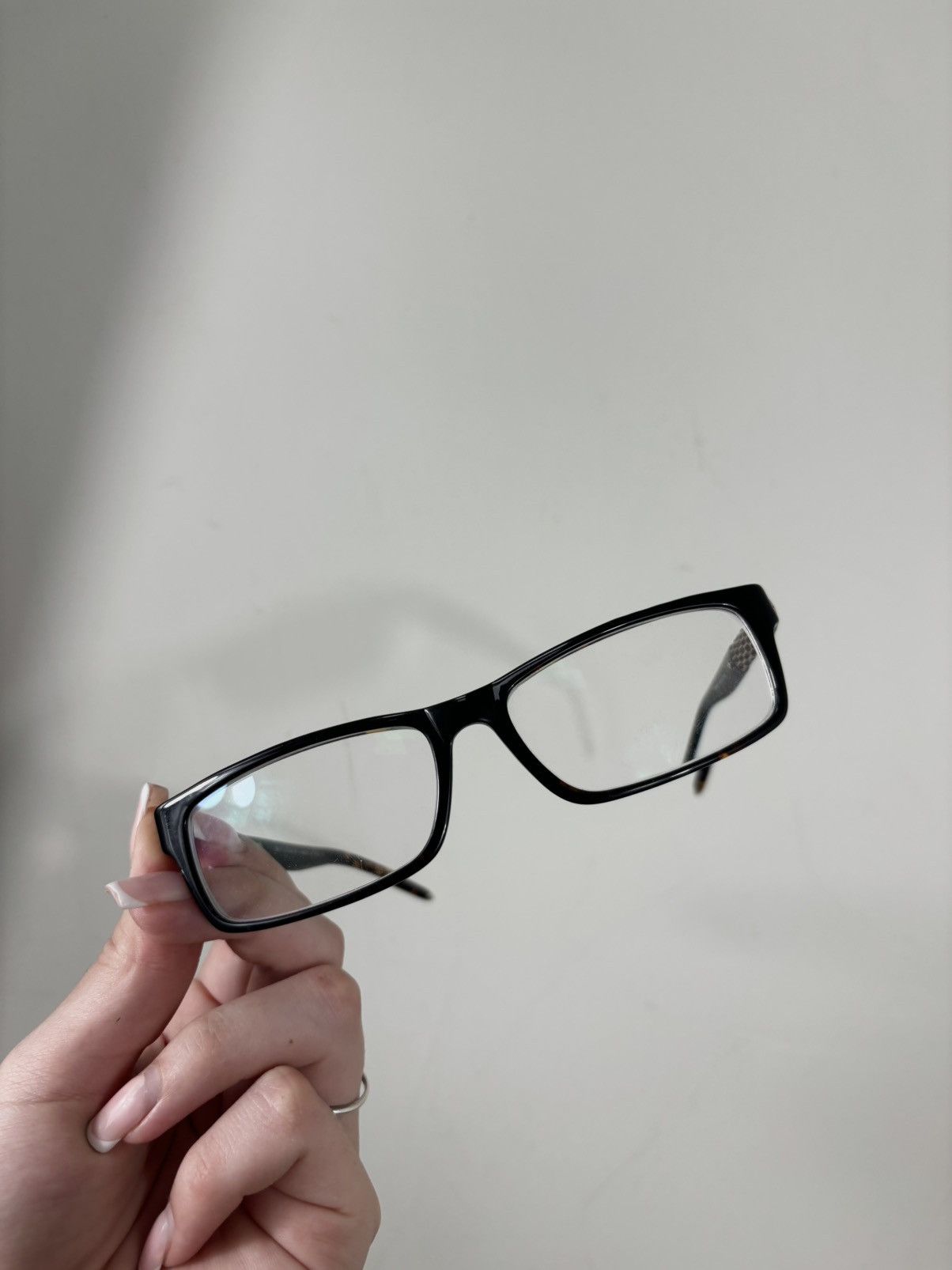 Bvlgari Bvlgari Very Rare Women’s Black/Gold Eyeglasses Frames Size ONE SIZE - 9 Thumbnail