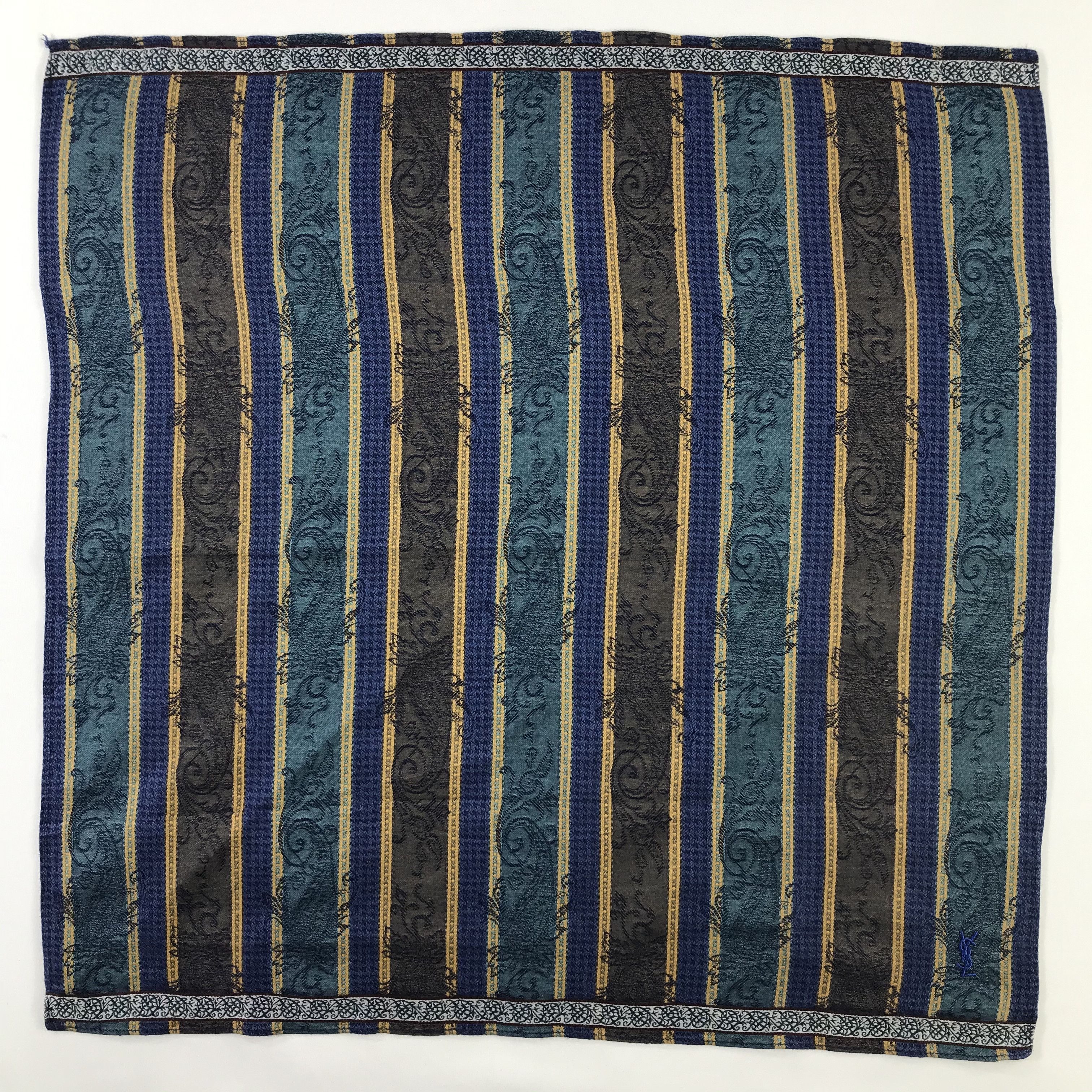 Vintage × Yves Saint Laurent Yves Saint Laurent Bandana / Handkerchief /Neckerchief -S752 Size ONE SIZE - 1 Thumbnail