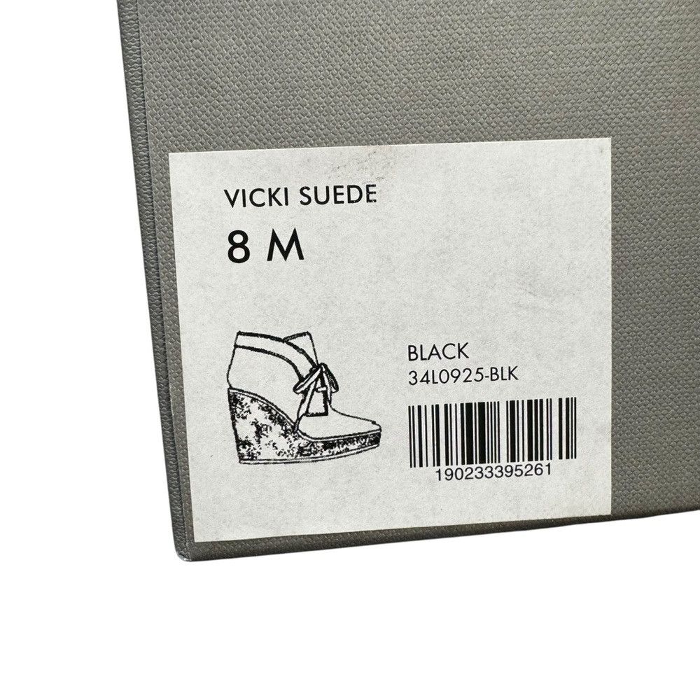 Aquatalia NWT New Aquatalia Vicki Suede Ankle Black Boots Made In Ita Size US 8 / IT 38 - 5 Thumbnail
