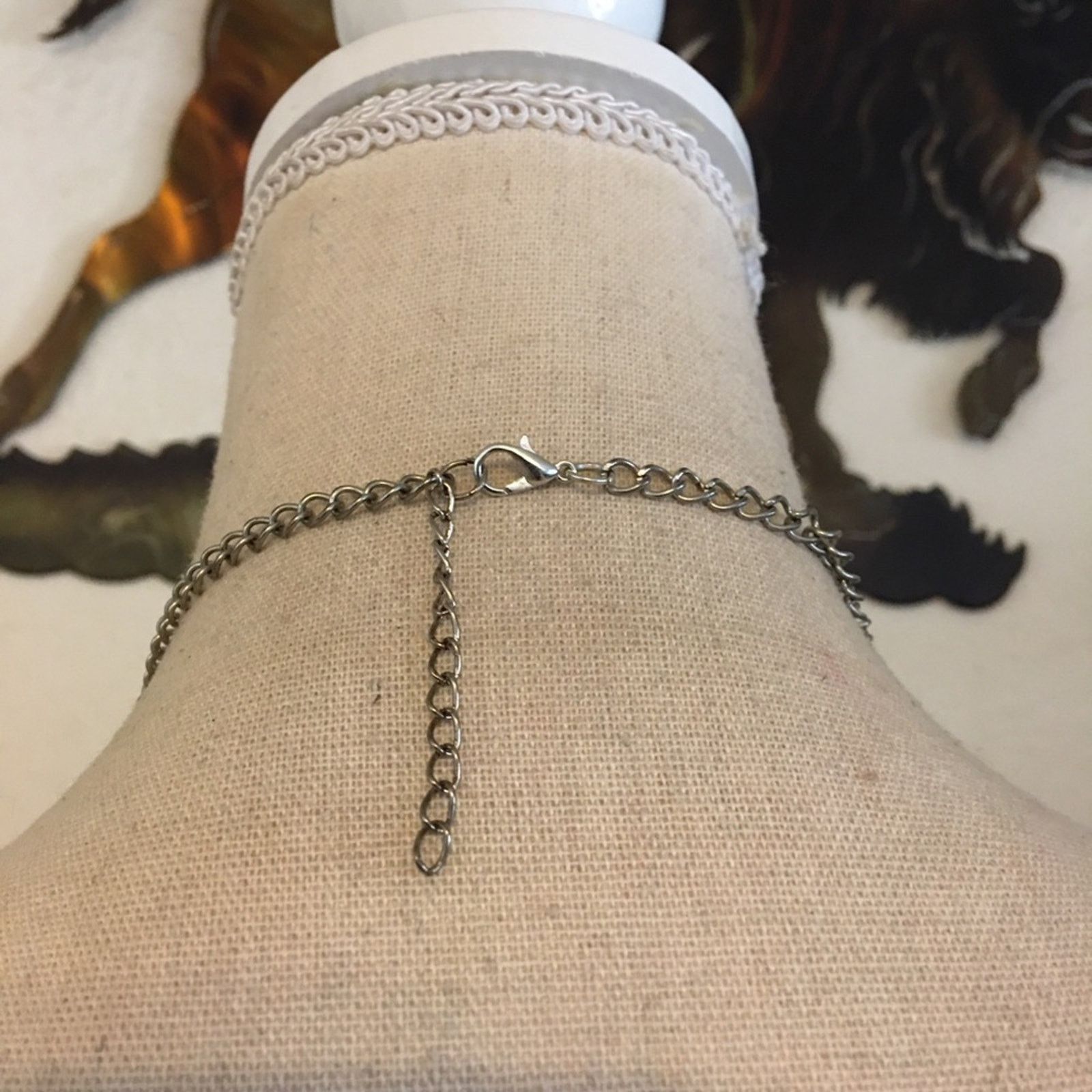 Jewelry With all my Heart beaded silver chain necklace Size ONE SIZE - 5 Thumbnail