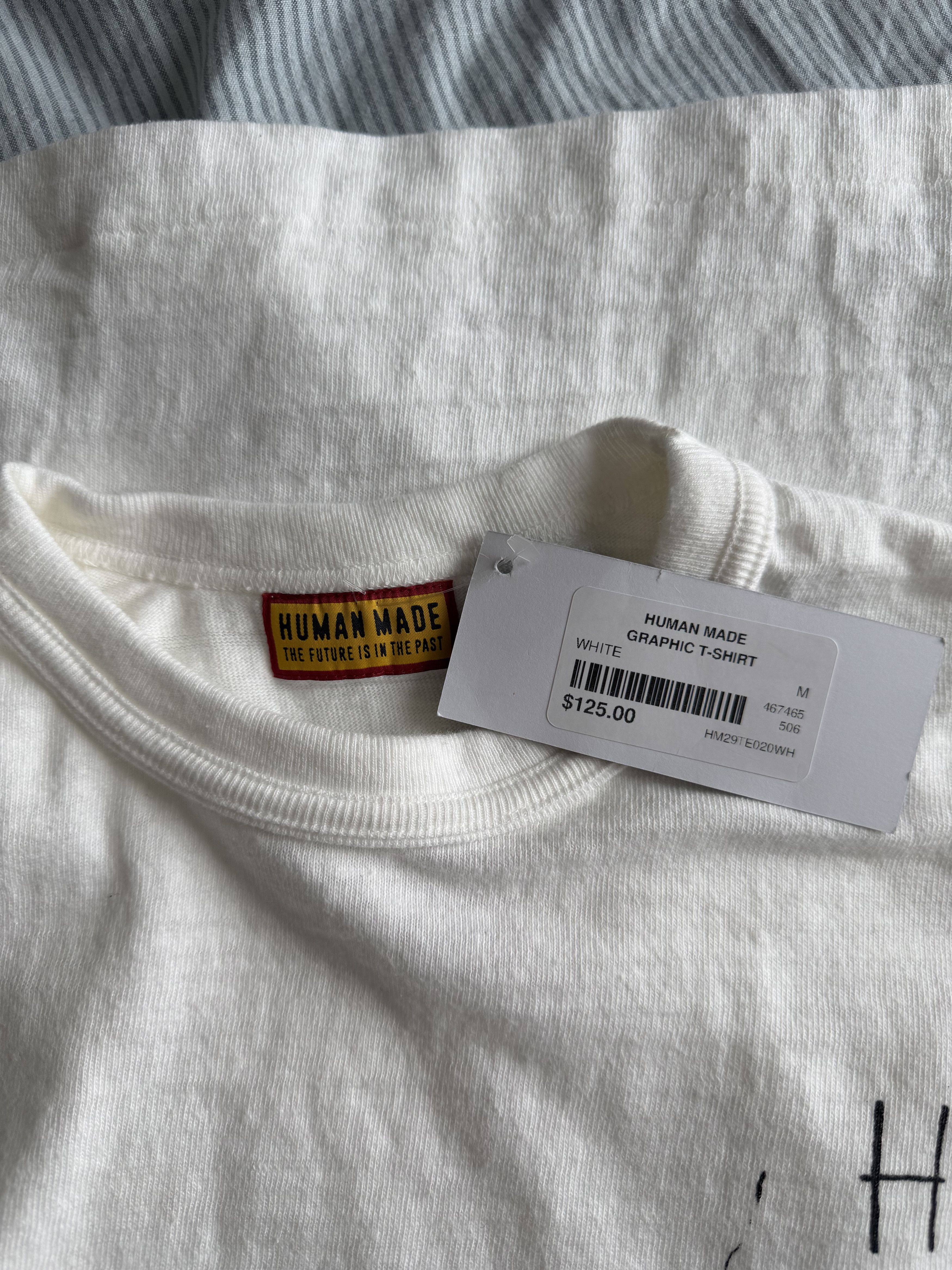 Human Made Human Made East Coast Map Graphic Tee in White Size US M / EU 48-50 / 2 - 7 Thumbnail