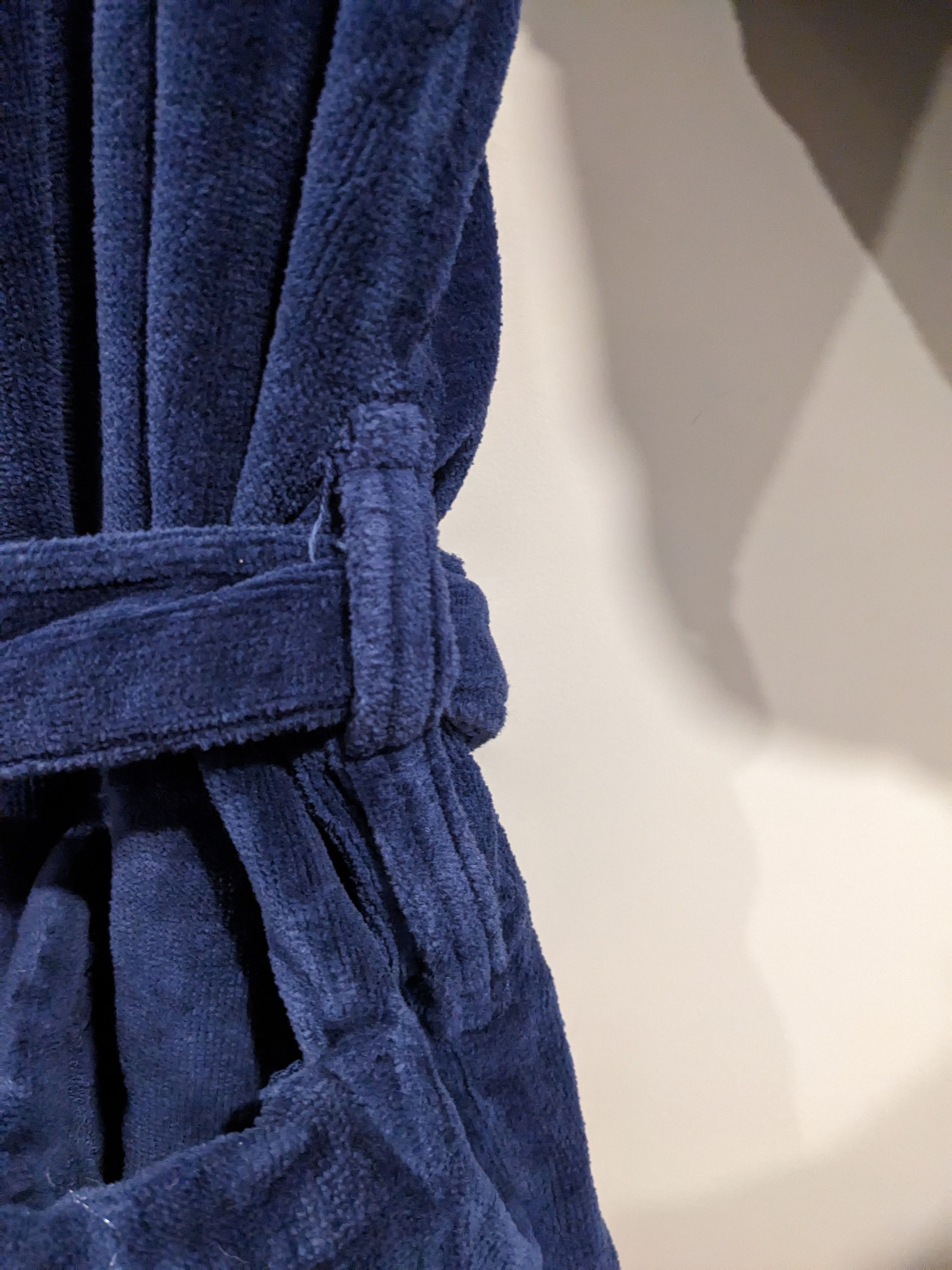 Polo Ralph Lauren Polo Ralph Lauren Blue Terry Cloth Robe Bathrobe Mens Small Size US S / EU 44-46 / 1 - 7 Thumbnail