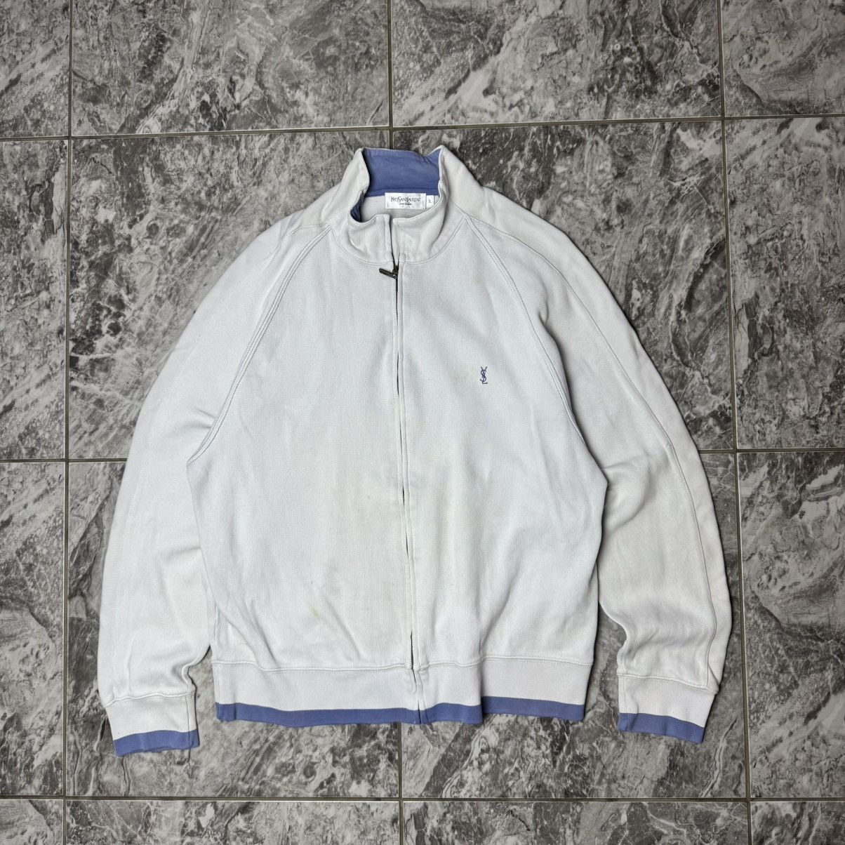 YSL Yves Saint Laurent Zip Sweater Vintage