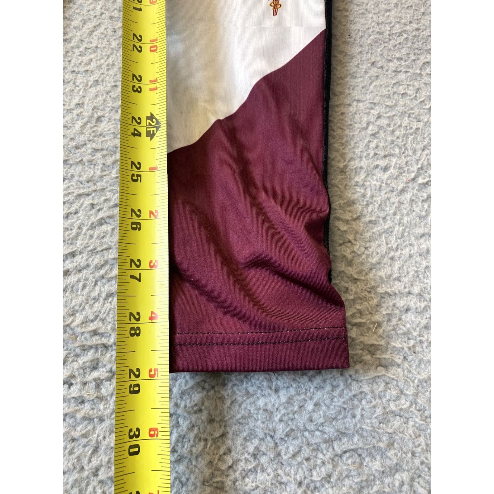 Under Armour Under Armour Leggings Women Small Pull On Stretch Multicolor 29in Inseam Activewear Women Size 28" / US 6 / IT 42 - 5 Thumbnail