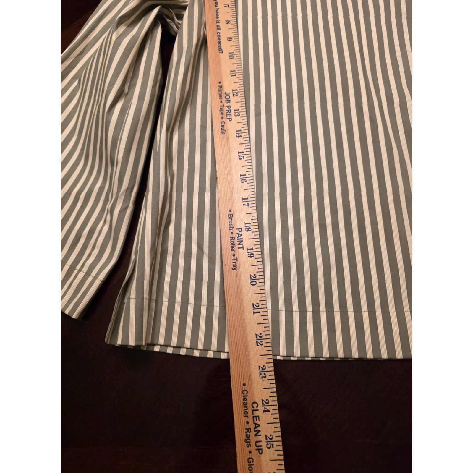 Vintage Lafayette 148 New York Blouse Womens S Gray Striped Collared Pullover Top Size S / US 4 / IT 40 - 5 Thumbnail