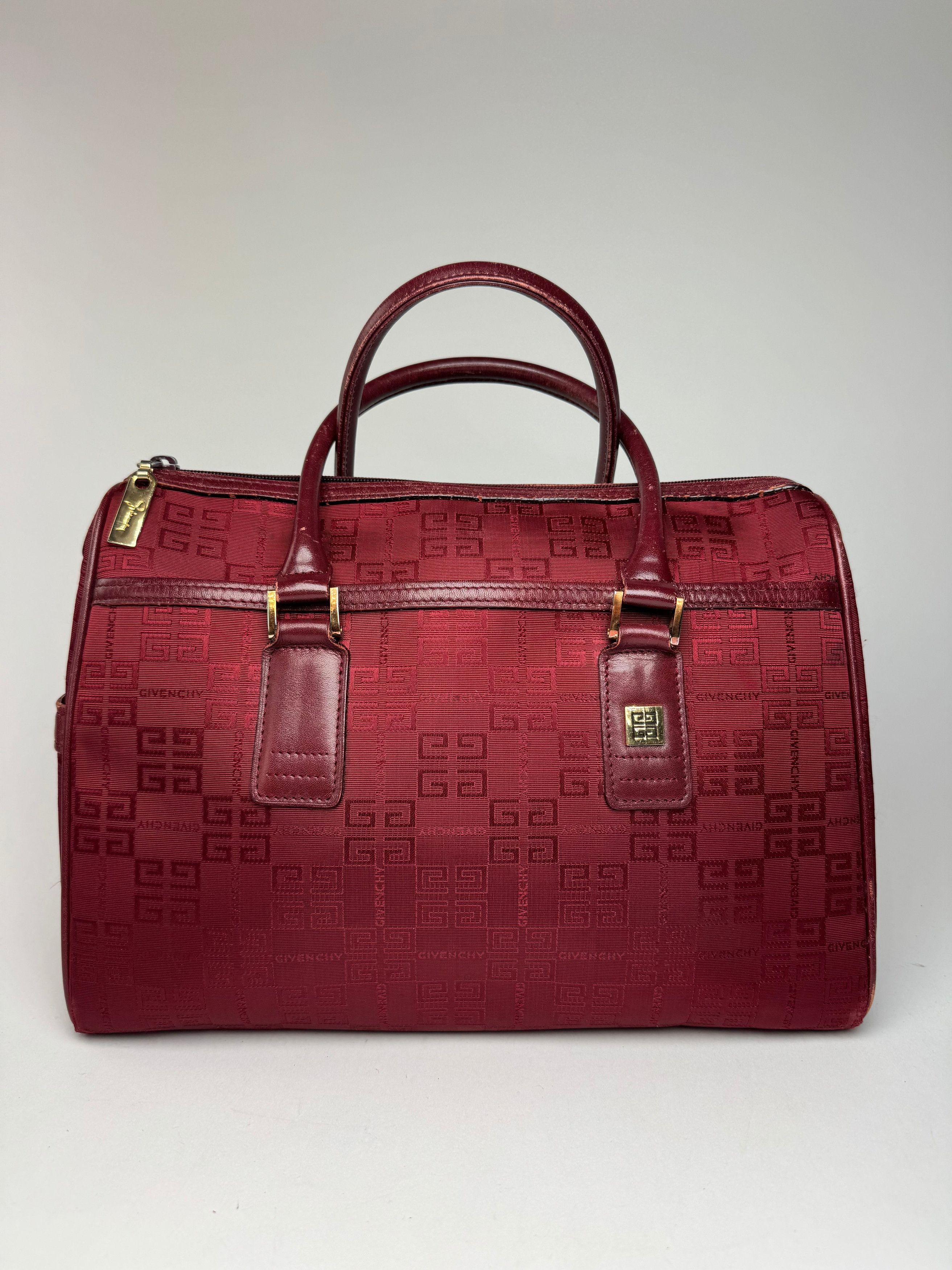 Givenchy Vintage Mini Boston bag burgundy Size ONE SIZE - 1 Thumbnail