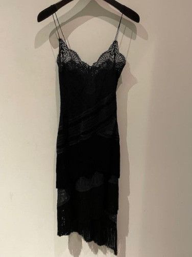 Tom Ford o1w1db10225 AB3238 Midi Dress in Black Size XXS / US 00 / IT 34 - 1 Preview