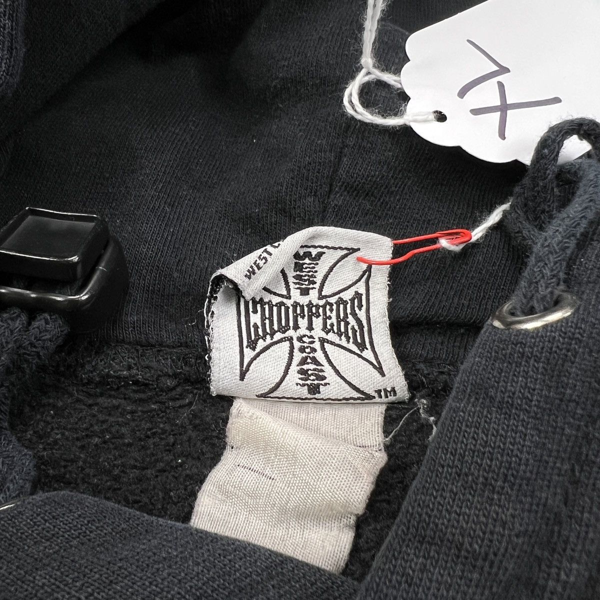 Vintage × West Coast Choppers AUTHENTIC Vintage West Coast Choppers Hoodie XL(Jesse Who?) Size US XL / EU 56 / 4 - 7 Thumbnail
