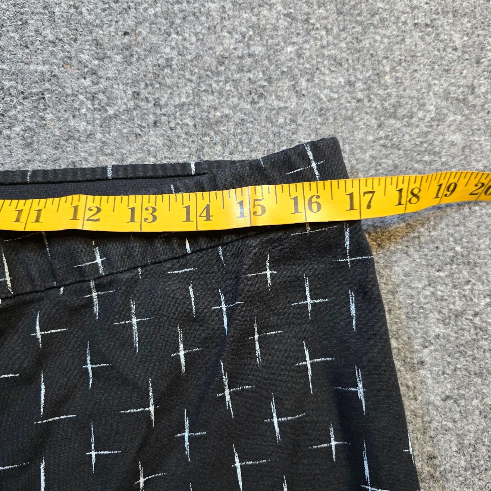 J. Jill VINTAGE J Jill Pants Womens 14 Black Crop Stretch Elastic Waist Career Business Capri Size 24" / US 00 / IT 34 - 5 Thumbnail