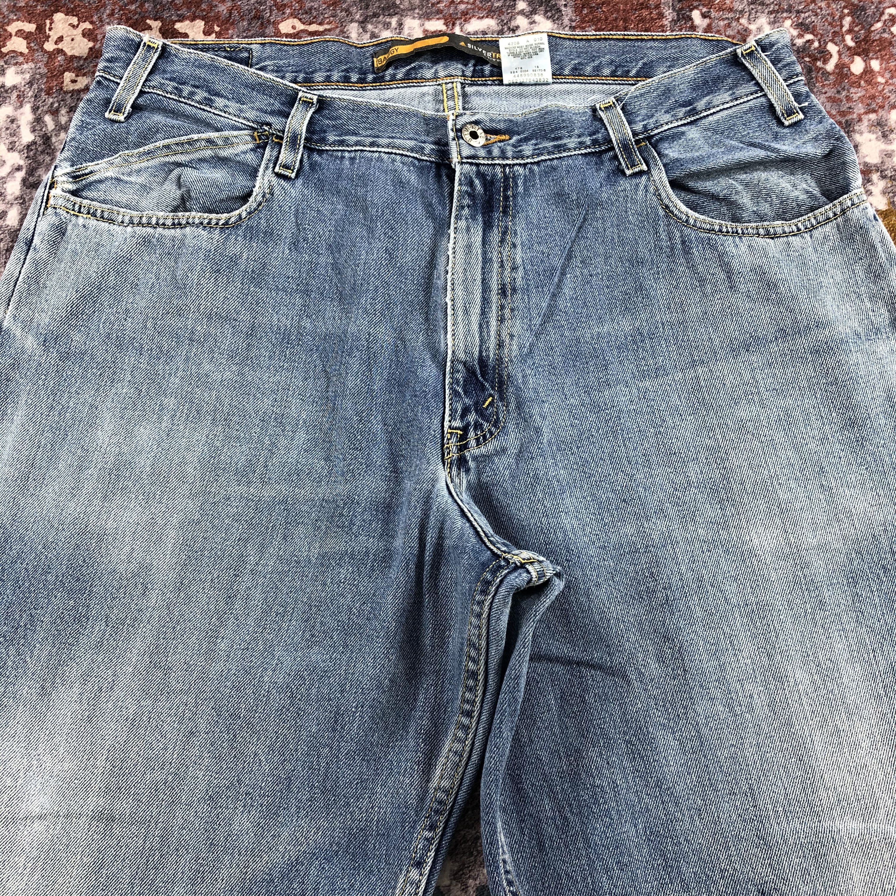 Levi's 90s Vintage Levis Silver Tab Jeans-JM2623 Size US 38 / EU 54 - 3 Thumbnail