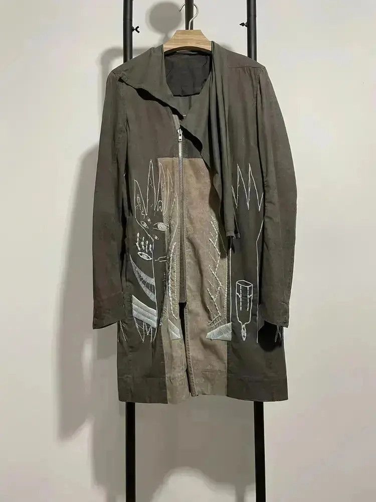 Rick Owens Rick Owens Sz 48 Rick Owens Stitches Parkas-2506 Size US M / EU 48-50 / 2 - 1 Thumbnail