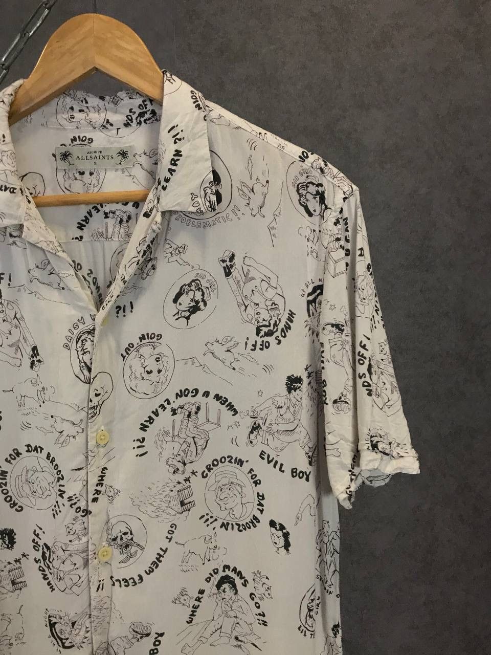 Allsaints Allsaints archive crazy Hawaiian art shirt Size US S / EU 44-46 / 1 - 2 Thumbnail