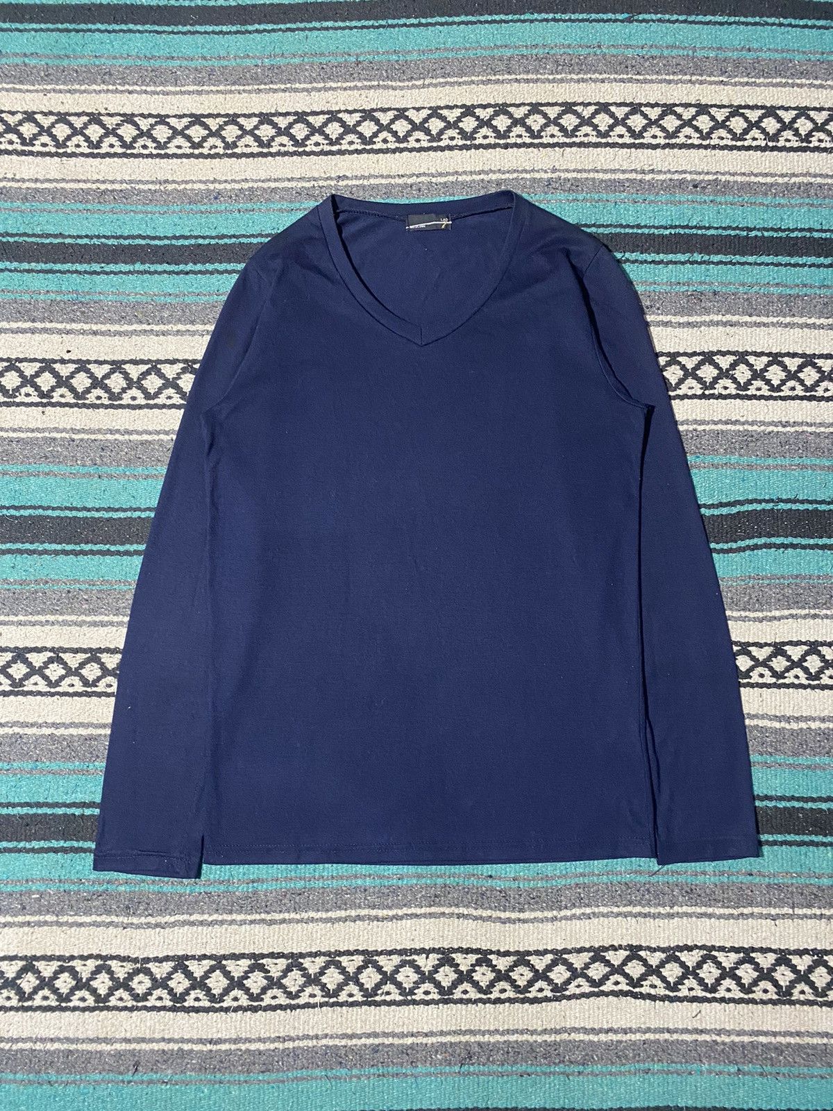Lad Musician Lad Musician Indigo Dyed Longsleeve Size US S / EU 44-46 / 1 - 1 Thumbnail