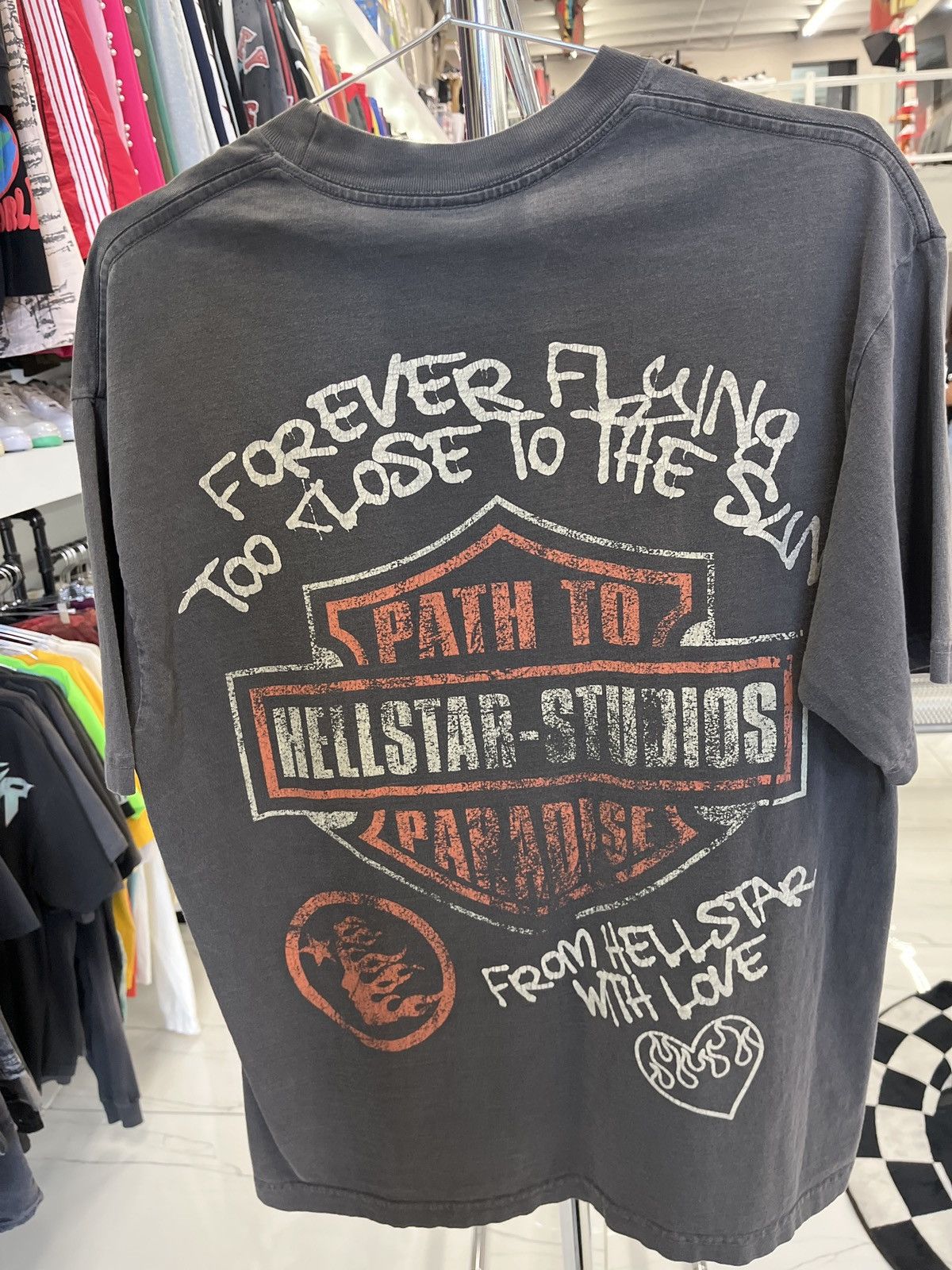 HELLSTAR Wings Of Fire Tee Size US M / EU 48-50 / 2 - 2 Thumbnail