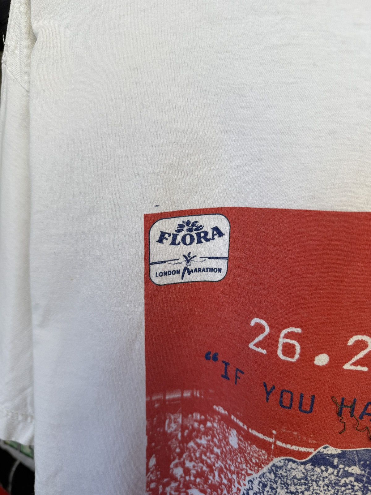 Asics Vintage 90s 1998 ASICS “The Flora London Marathon“ size L Size US XL / EU 56 / 4 - 5 Thumbnail