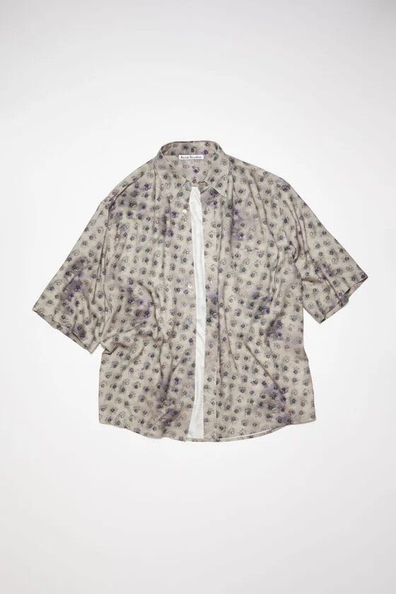 Acne Studios Floral shirt.Like Balenciaga or Vetements shirts Size US XL / EU 56 / 4 - 2 Thumbnail