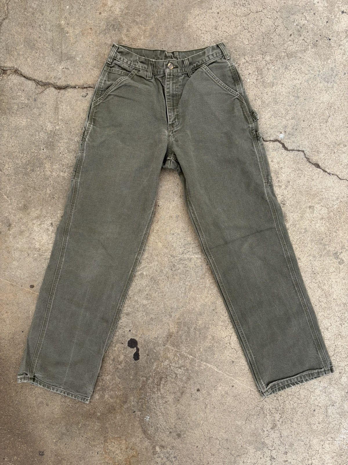 Carhartt Vintage Faded Carhartt Carpenter Pants Size US 29 - 1 Thumbnail