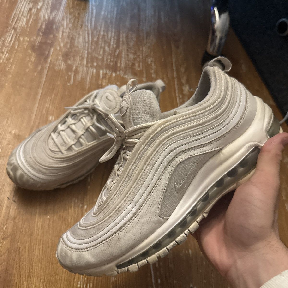 Nike Airmax 97 white Size US 7 / EU 40 - 1 Thumbnail
