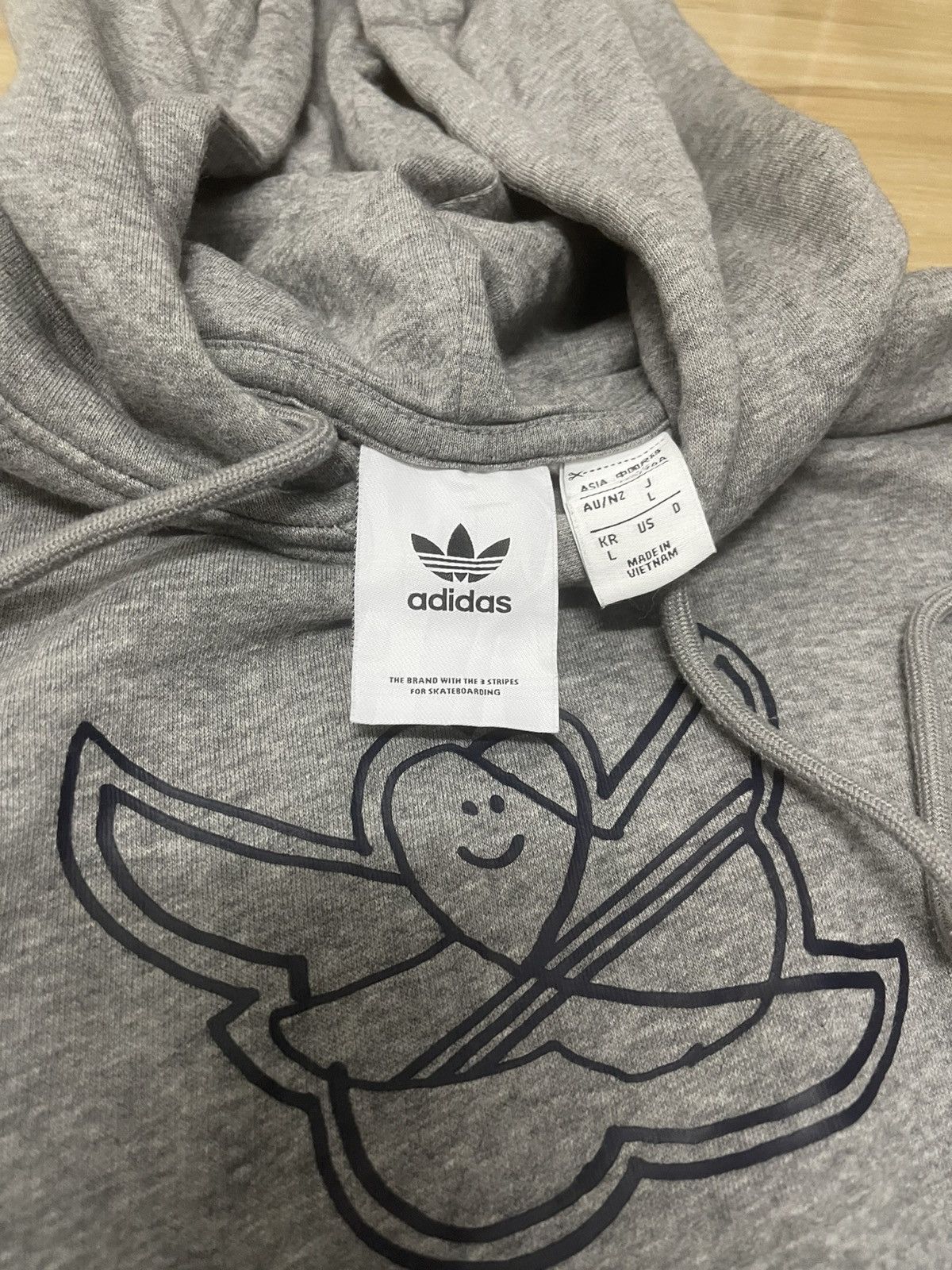 Adidas ADIDAS - POLERON CANGURO SHMOOFOIL LOGO Size US L / EU 52-54 / 3 - 5 Thumbnail