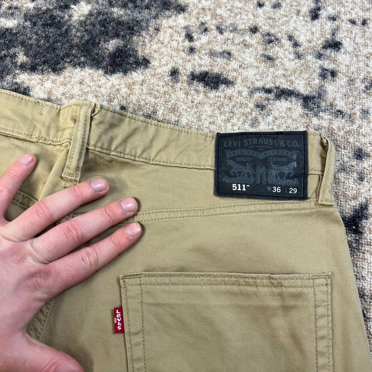 Levi's 511 Levis Selvedge Vintage Chino Pants Size US 36 / EU 52 - 6 Thumbnail