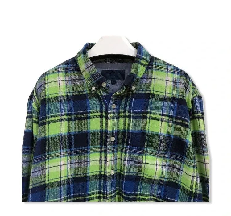 Vintage Vintage Gembony Plaid Tartan Flannel Shirt 👕 Size US M / EU 48-50 / 2 - 2 Thumbnail