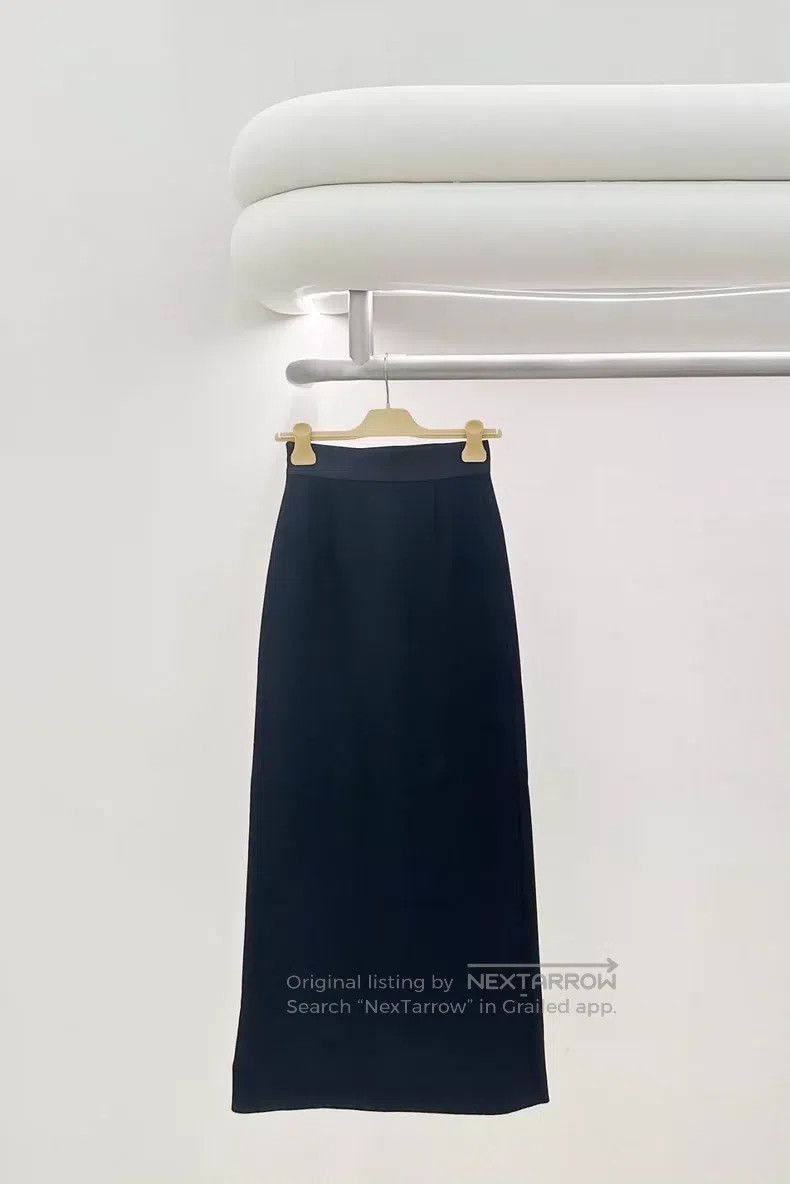 Miu Miu Miu Miu 36 Black split skirt Size 35" - 2 Thumbnail