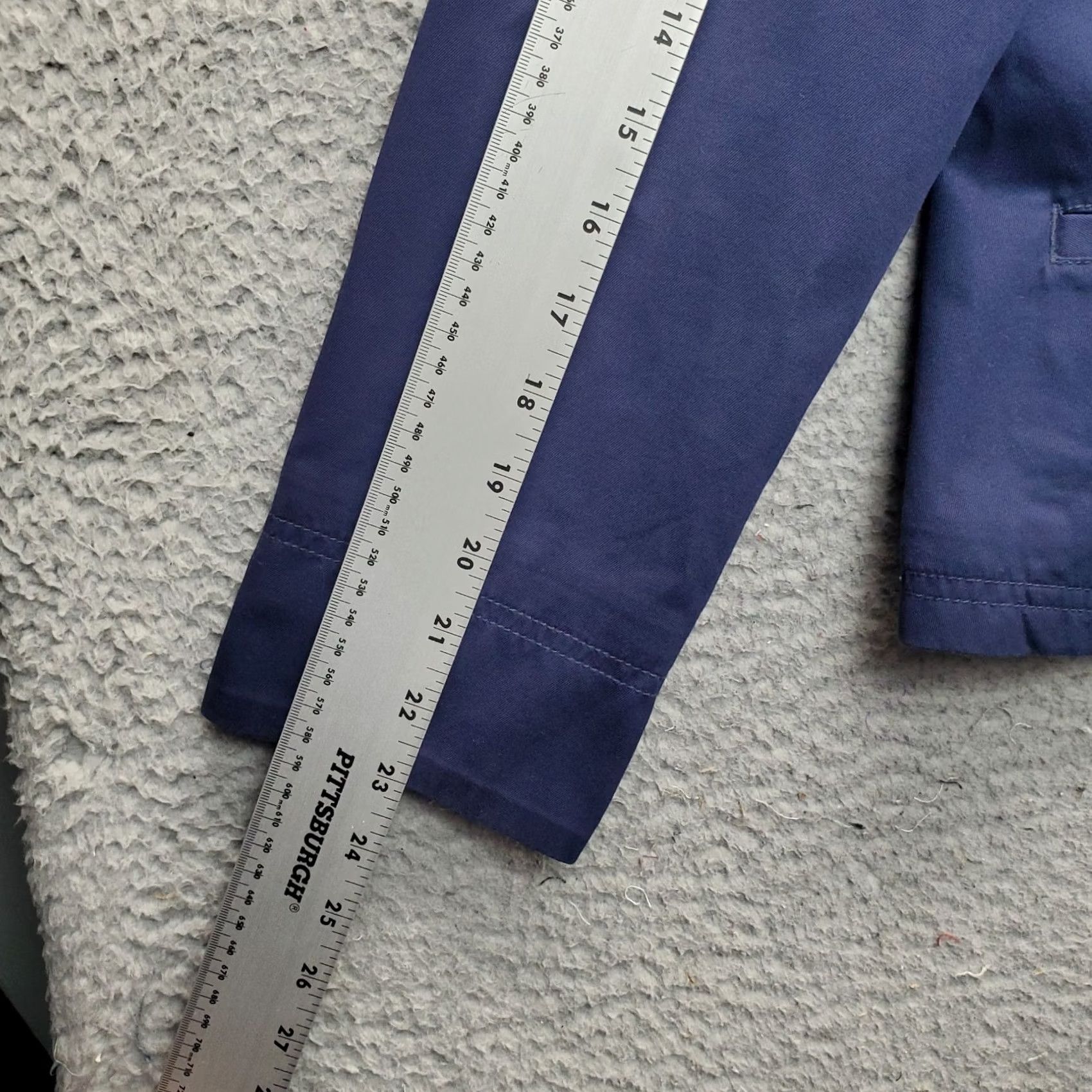 Vintage L.L. Bean Blazer Jacket Womens Size 12P Petite Blue Single Breasted Notch Lapel Vintage: No Size XL / US 12-14 / IT 48-50 - 4 Thumbnail