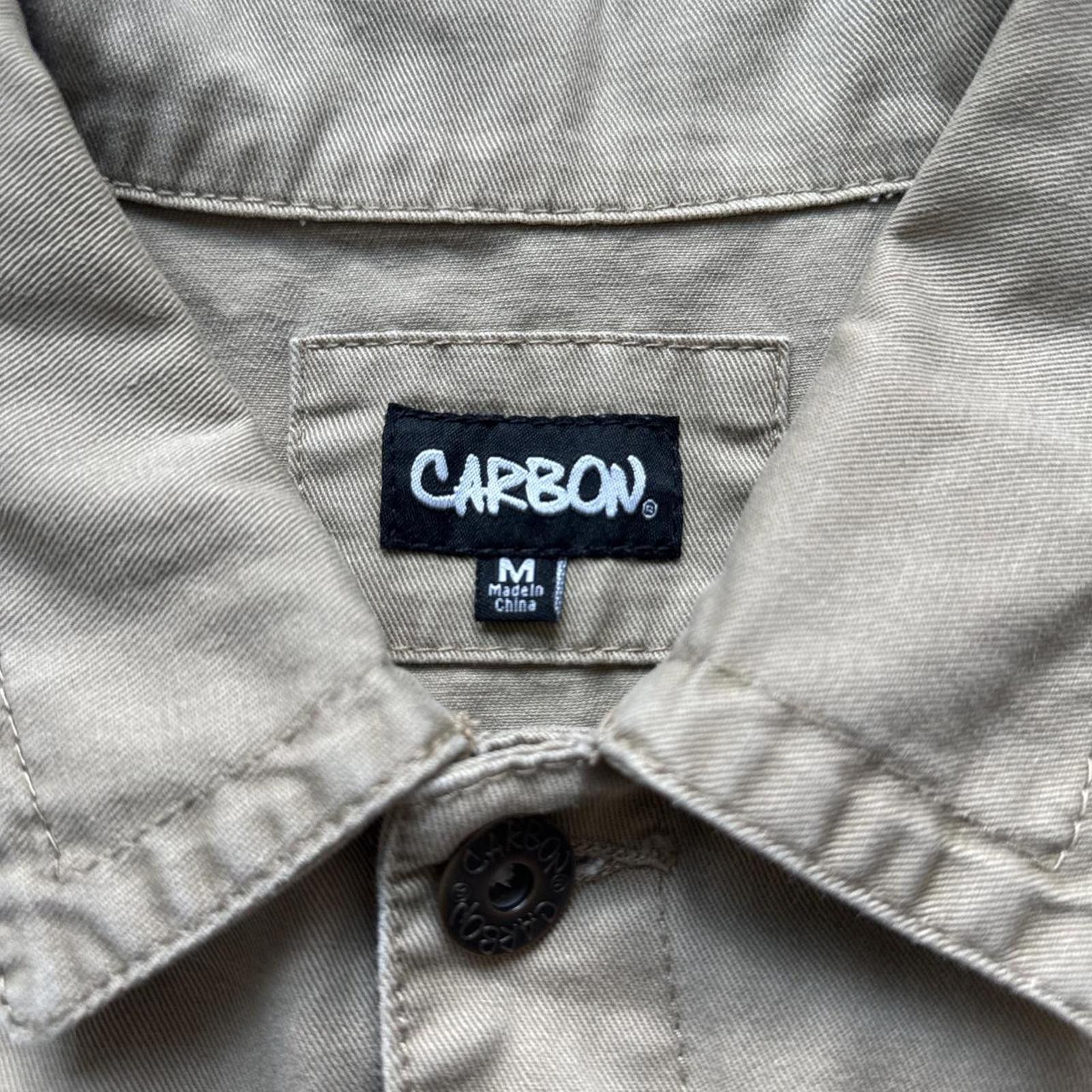 Carbon Carbon Utility Beige Jean Button Up Vest Size US M / EU 48-50 / 2 - 4 Thumbnail