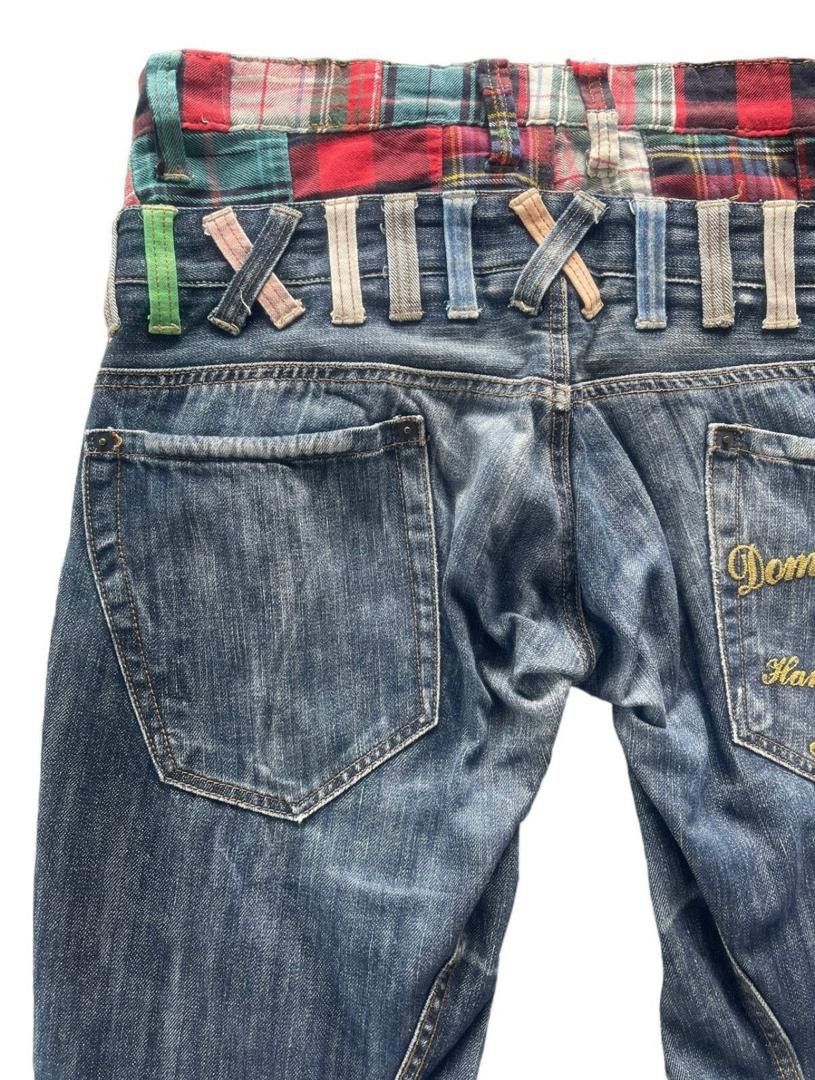 Japanese Brand Dominate Double Waist Streetwear Jeans Size US 34 / EU 50 - 4 Thumbnail