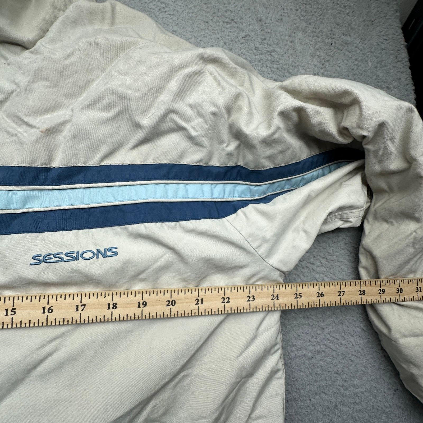 Sessions VTG Sessions Ridge Series Ski Snow Jacket Mens XL Full Zip Size US XL / EU 56 / 4 - 6 Thumbnail