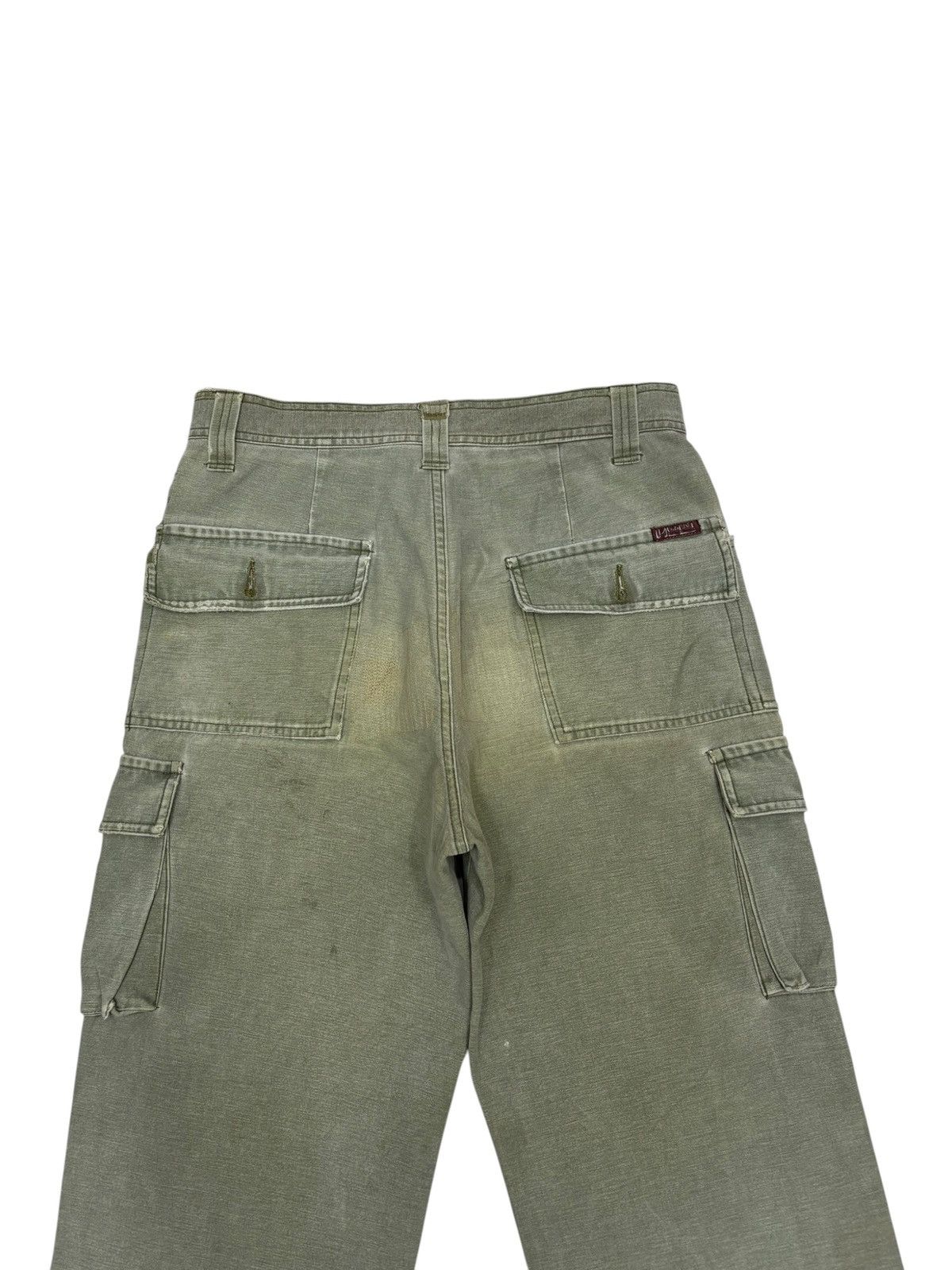Vintage Vintage US Army Distressed Fatigue Pant Cargo Workwear Size US 29 - 6 Thumbnail