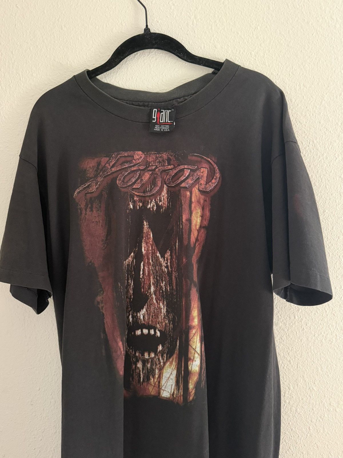 Vintage Poison “Native Tongue 93’” World Tour Tee Size US L / EU 52-54 / 3 - 1 Thumbnail