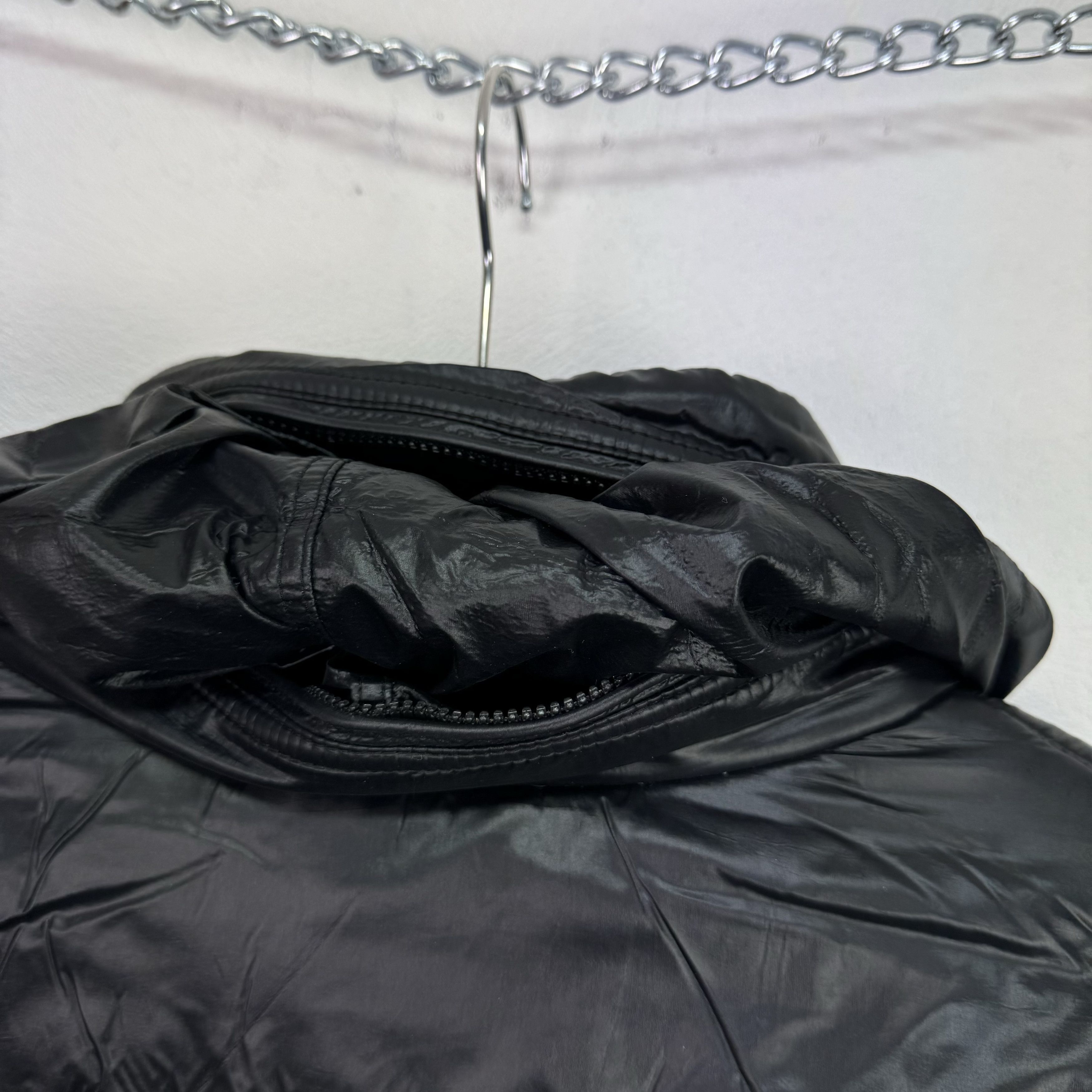 Adidas × Y-3 × Yohji Yamamoto ADIDAS Y-3 YOHJI YAMAMOTO HOODED DOWN BLACK METALLIC JACKET Size US XL / EU 56 / 4 - 9 Thumbnail