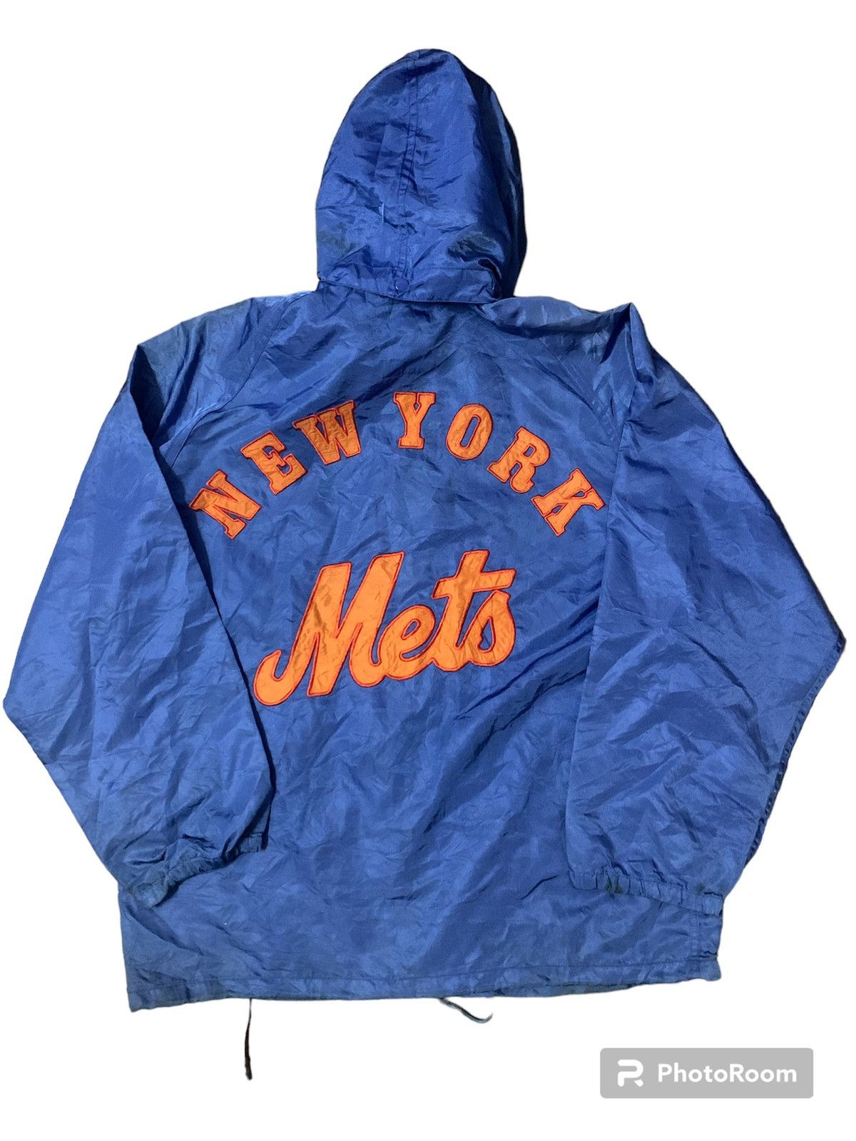 MLB New York Mets Windbraker Jacket Size US M / EU 48-50 / 2 - 2 Thumbnail
