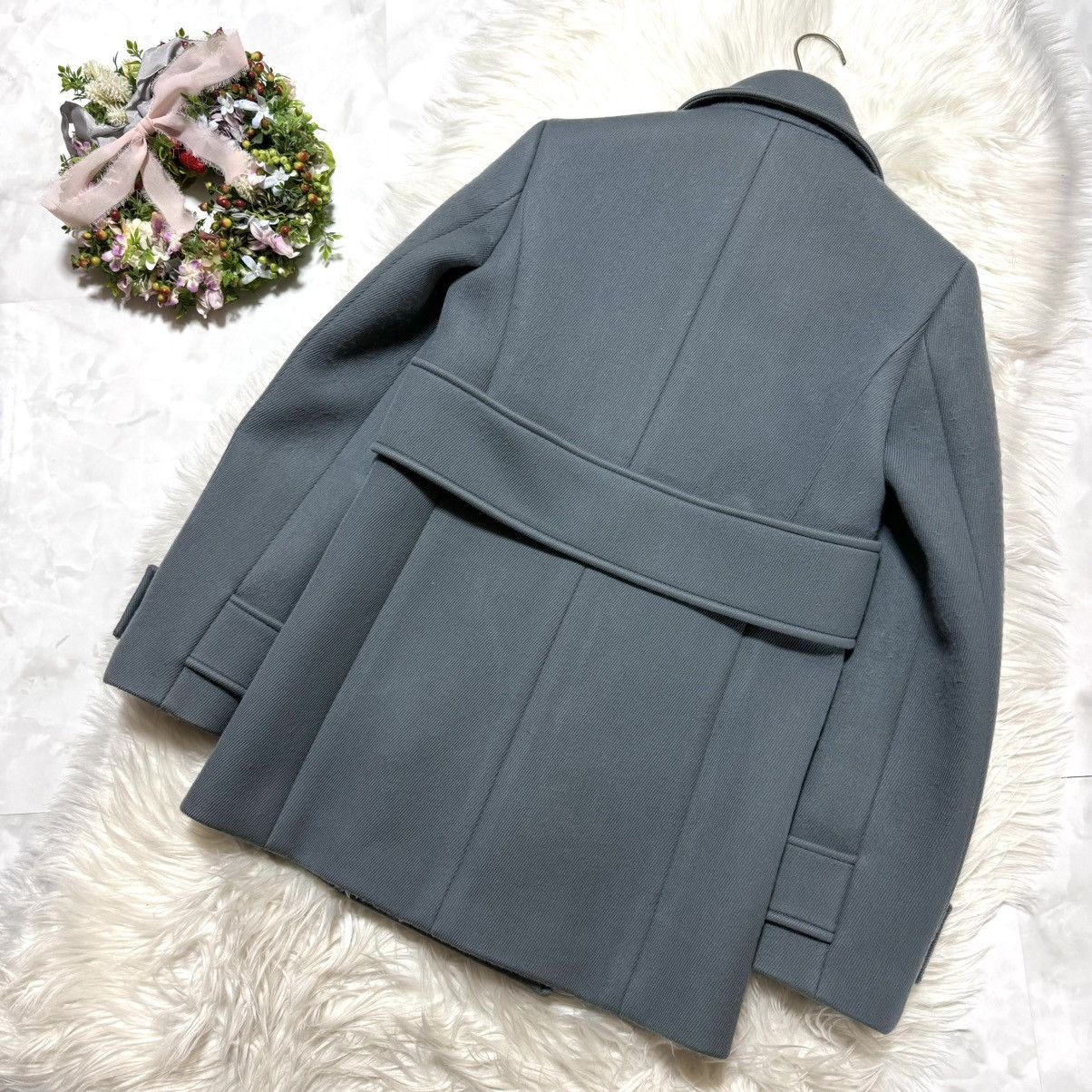 Gucci Gucci silver button double jacket peacoat size 36 pale Size XS / US 0-2 / IT 36-38 - 11 Thumbnail