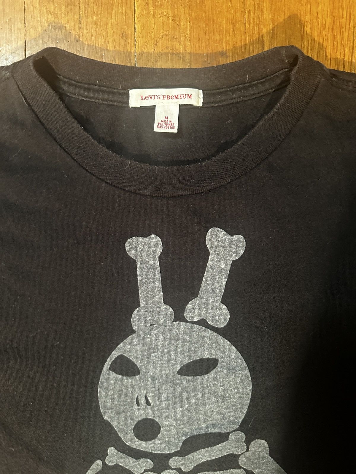 Levi's Levi's x Frank Kozik Skeleton Bunny tee Size US M / EU 48-50 / 2 - 2 Thumbnail