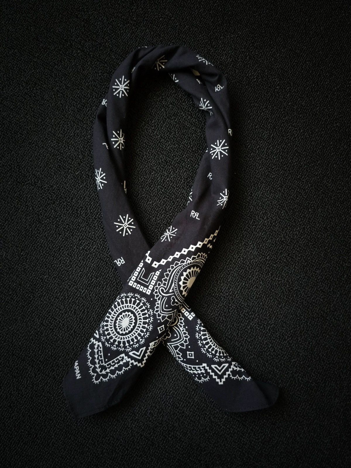 RRL Ralph Lauren RRL Bandana COTTON Scarf handkerchief Size ONE SIZE - 13 Thumbnail