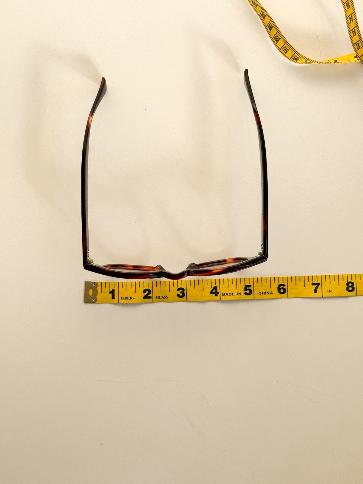 Vintage Vintage Amber Tortoise Eyeglasses Tart Arnel Style 44-22 5¾ Size 44 - 20 Thumbnail