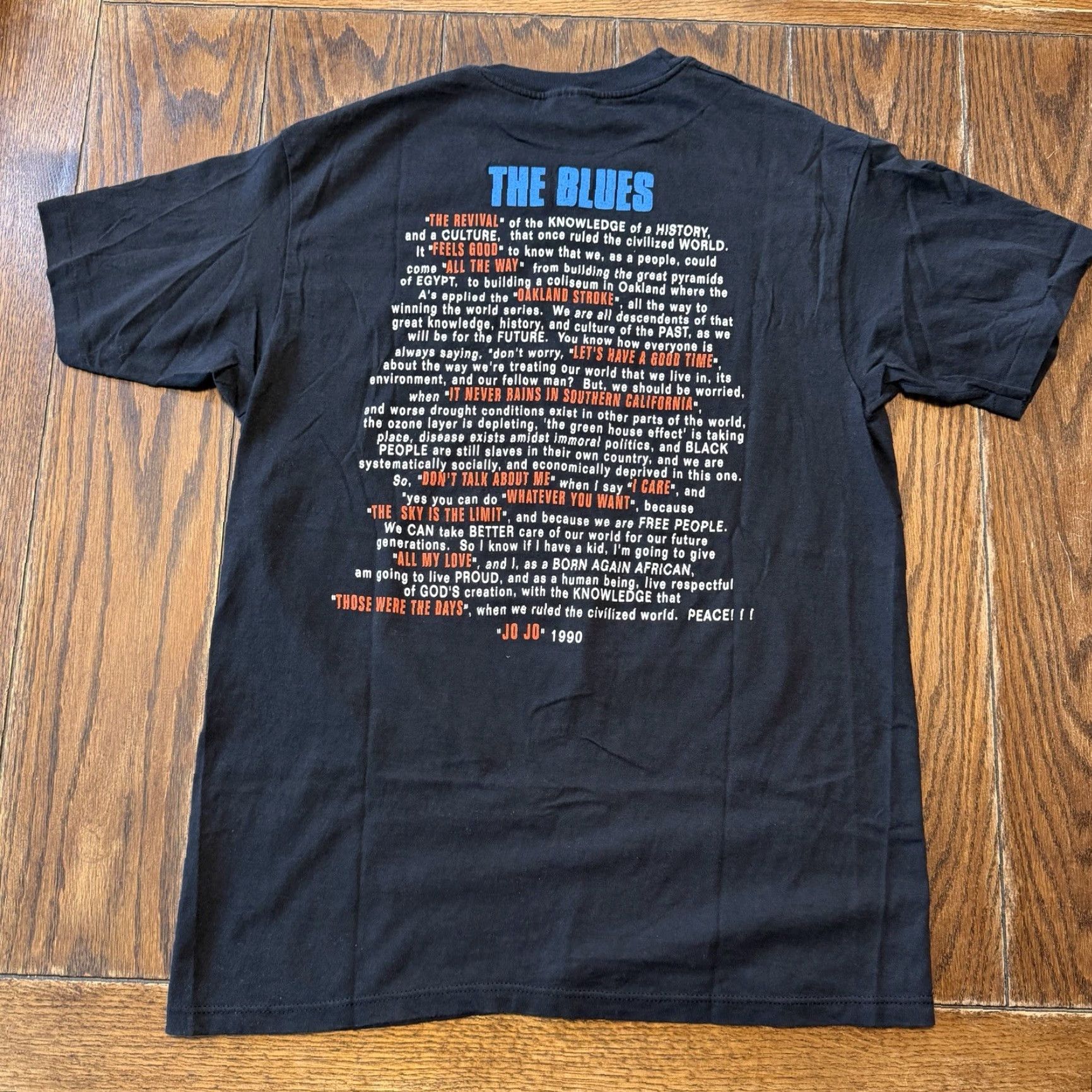 Hanes VINTAGE Tony Toni Tone Shirt Revival Tour 1990 Raphael Saadiq Single Stitch Unisex Adults T-Shirt Black Crew Neck Short Sleeve Size US L / EU 52-54 / 3 - 7 Thumbnail