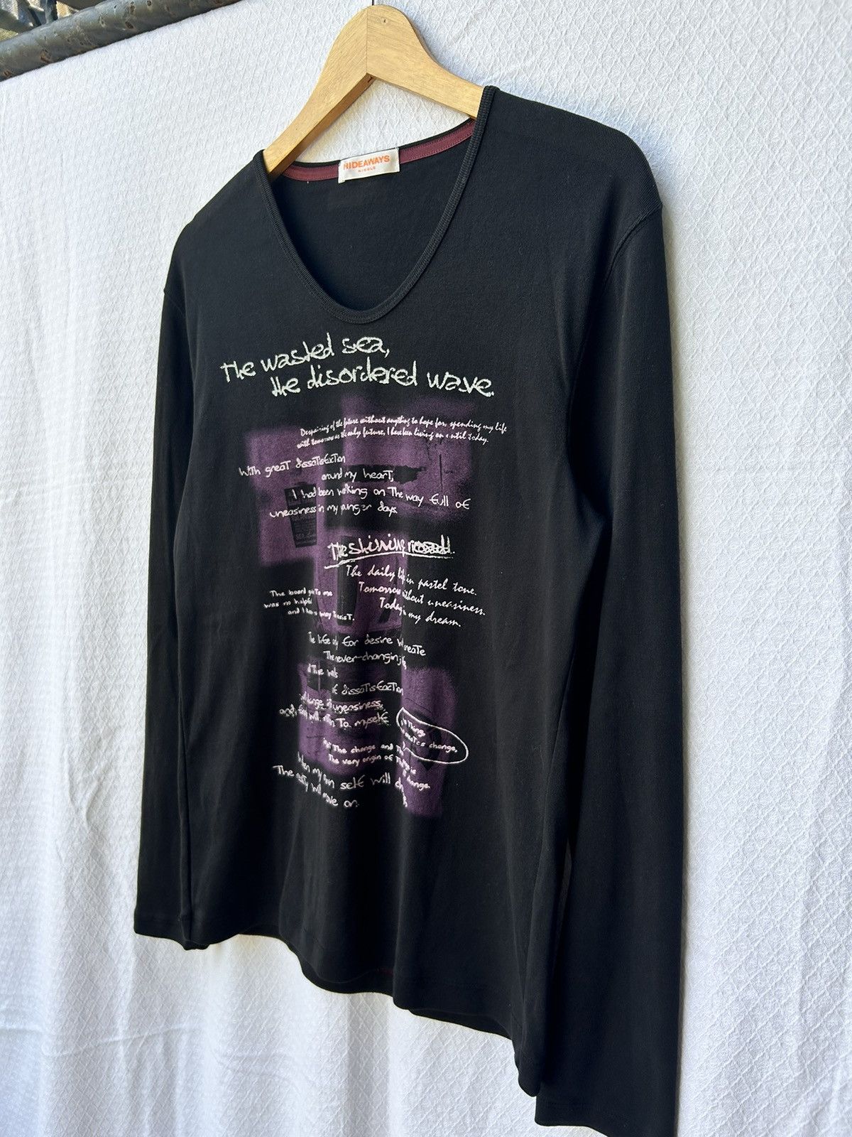 Hysteric Glamour × If Six Was Nine × Japanese Brand Nicole Hideaways japanese poem archive longsleeve Size US L / EU 52-54 / 3 - 4 Thumbnail