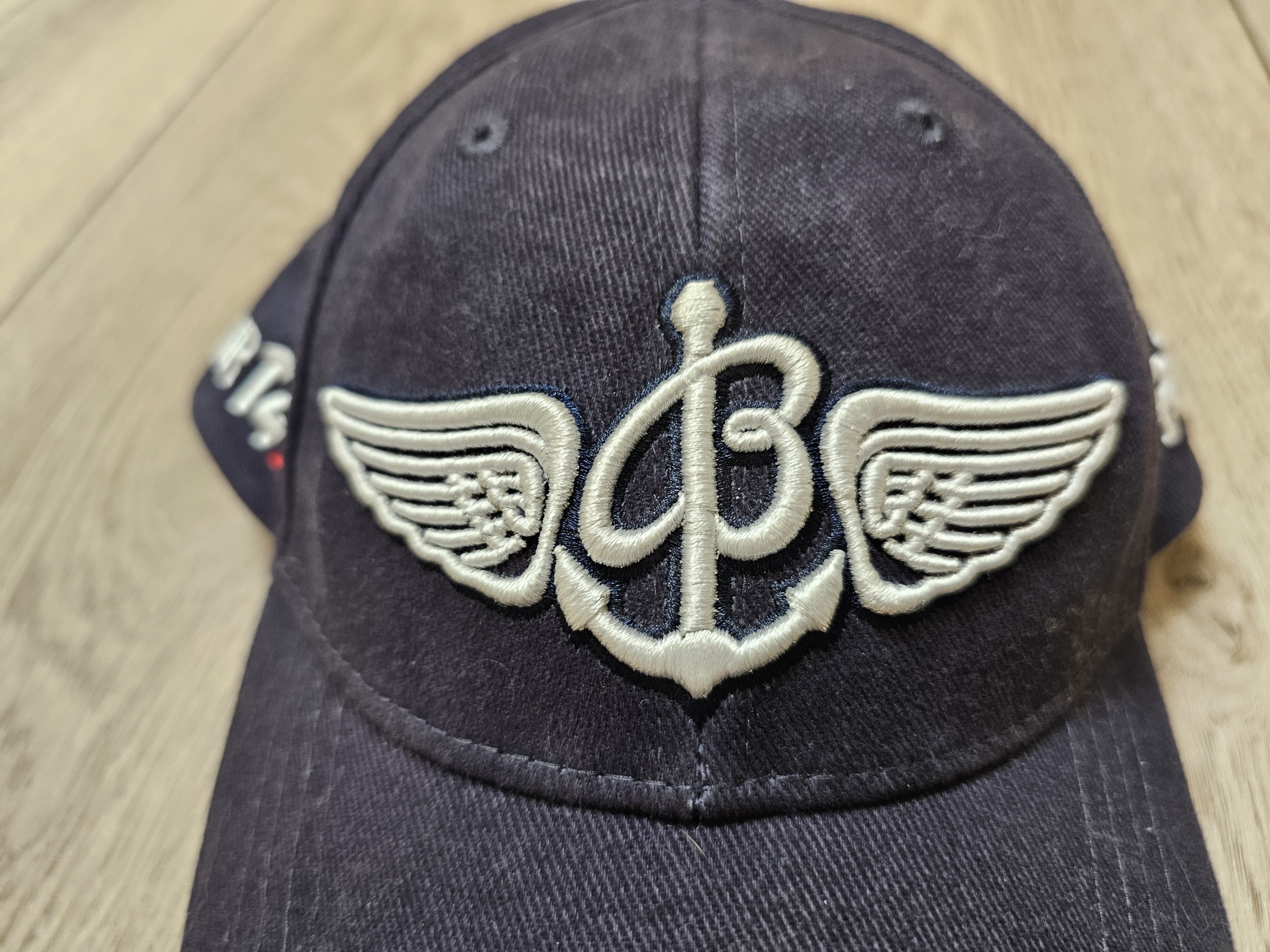 Breitling × Vintage BREITLING CAP VINTAGE 90s SWISS AIR 14 HAT CAP BREITLING Size ONE SIZE - 4 Thumbnail