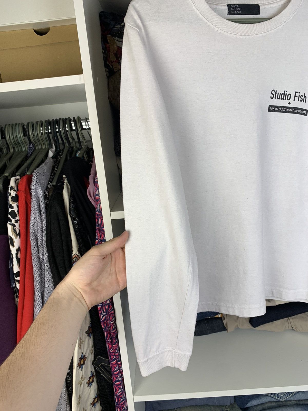 Beams Plus Studio Fish i + Tokyo Cultuart by Beams Long sleeve Size US S / EU 44-46 / 1 - 9 Thumbnail