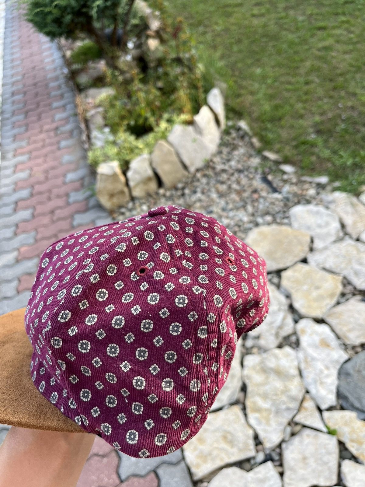 Huf × Vintage Vintage Huf flower snapback corduroy suede hat cap y2k retro Size ONE SIZE - 5 Thumbnail