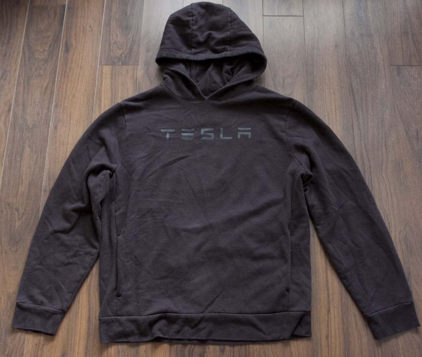 Tesla Motors Logo Hoodie - Model 3 Design - Unisex Pullover Hooded Sweatshirt (Size S To 2XL) 2 thumbnail image