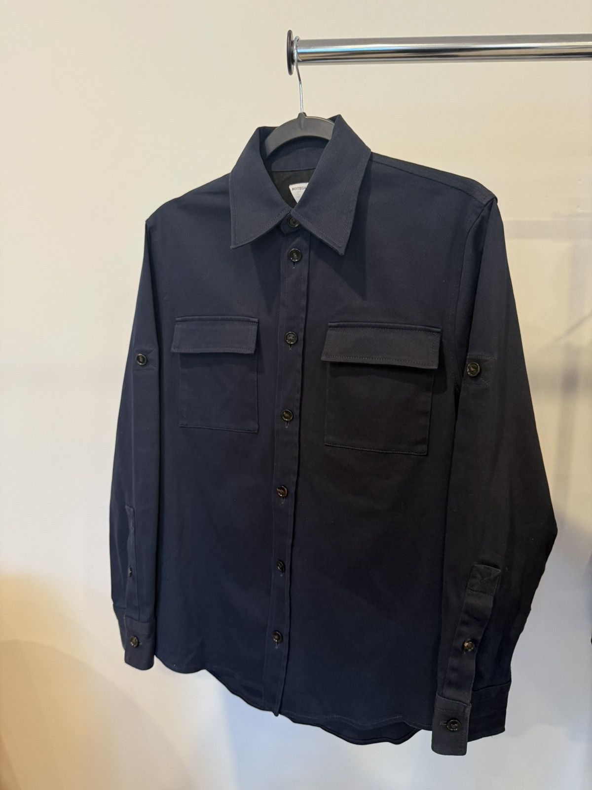 Bottega Veneta Bottega Veneta Canvas Uniform Shirt Size XS / US 0-2 / IT 36-38 - 6 Thumbnail