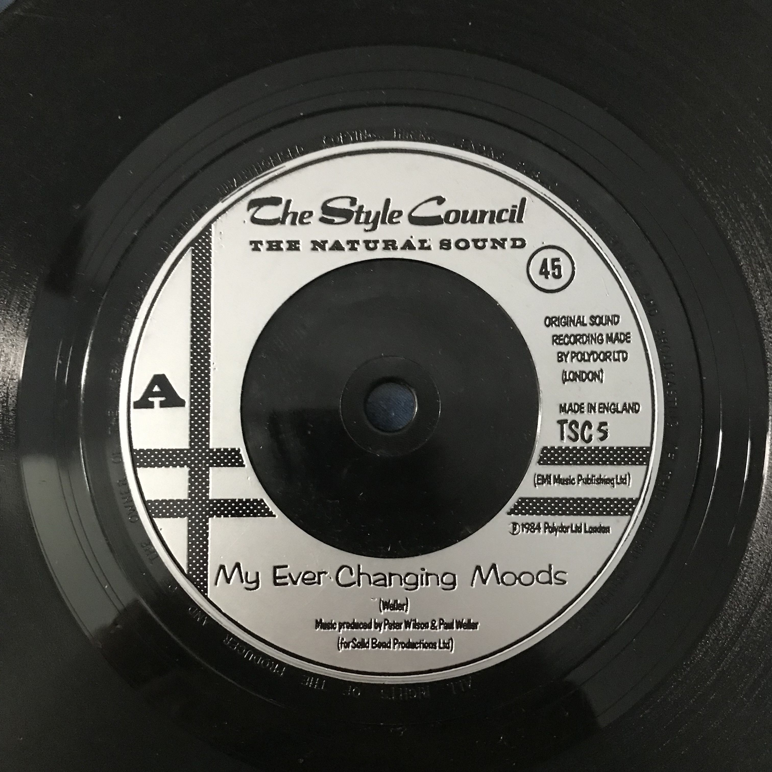 Vintage The Style Council ‎- My Ever Changing Moods 7" Vinyl Single Size ONE SIZE - 7 Thumbnail