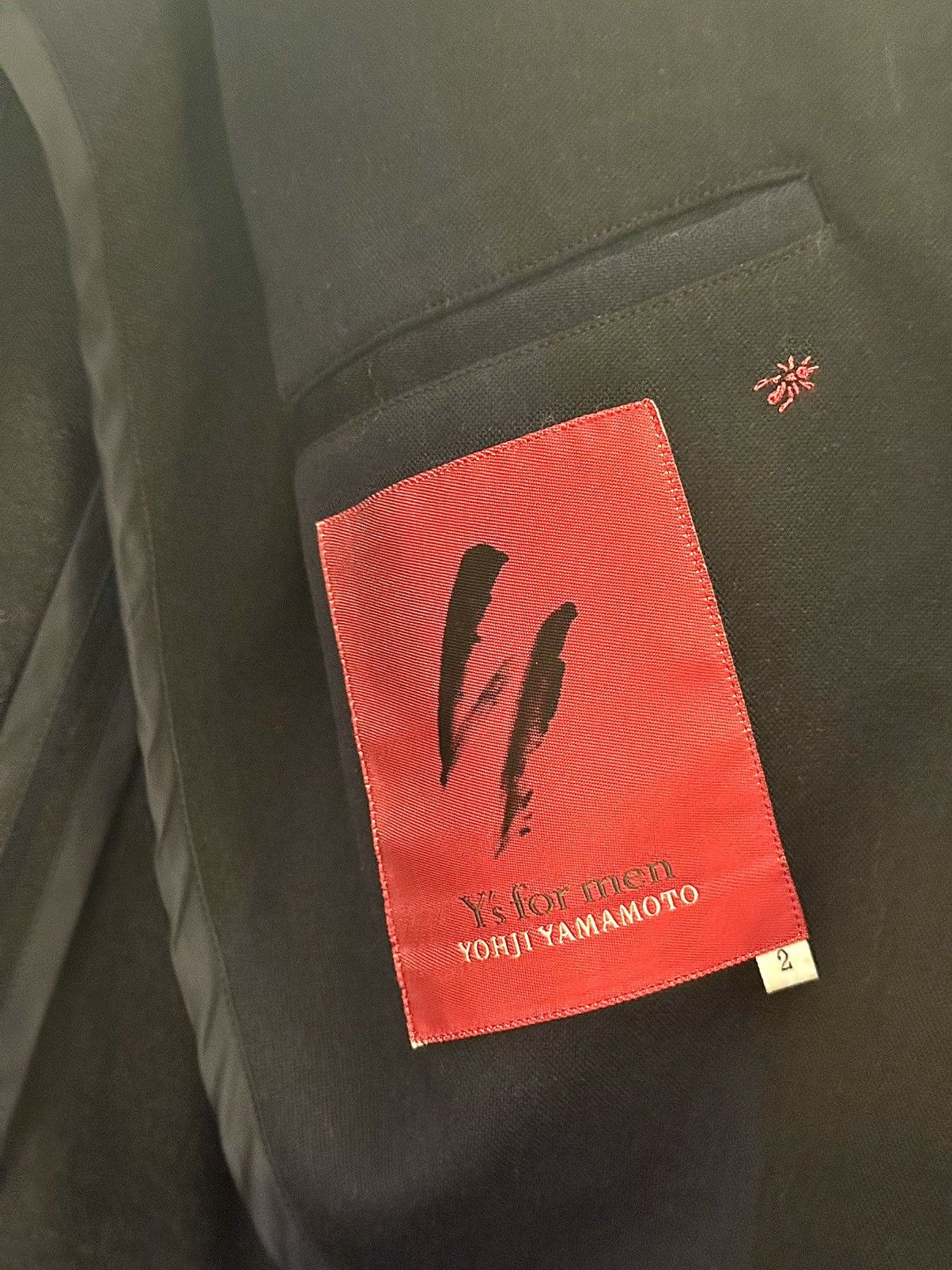 Yohji Yamamoto yohji yamamoto vintage wool embroidered coat 2jp men Size US S / EU 44-46 / 1 - 2 Thumbnail