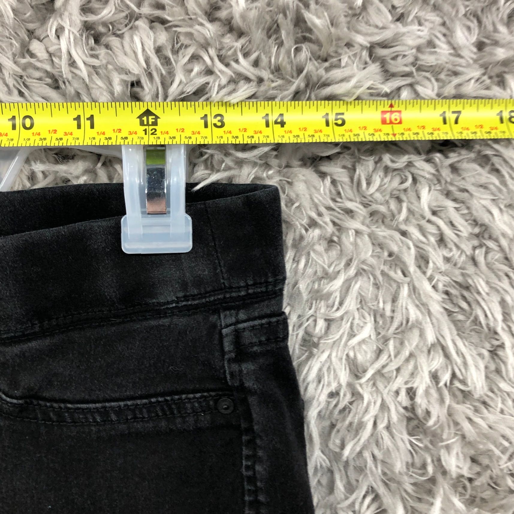 Levi's Levi's Pull-On Skinny Jeans Size 6 Womens Mid Rise Dark Wash Black Denim Size 28" / US 6 / IT 42 - 2 Thumbnail