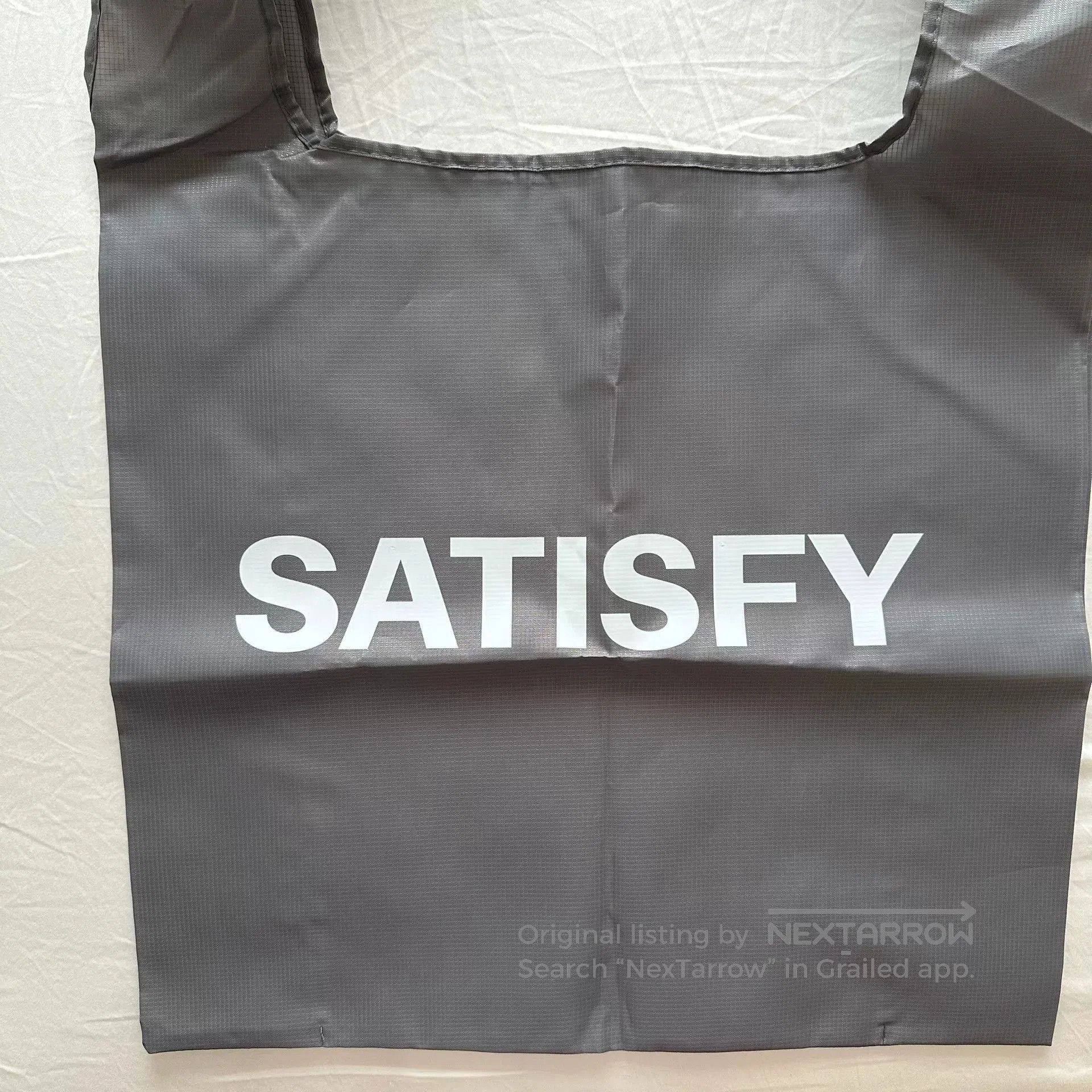 Other Satisfy Reflective Font Tote Bag. Size ONE SIZE - 2 Thumbnail