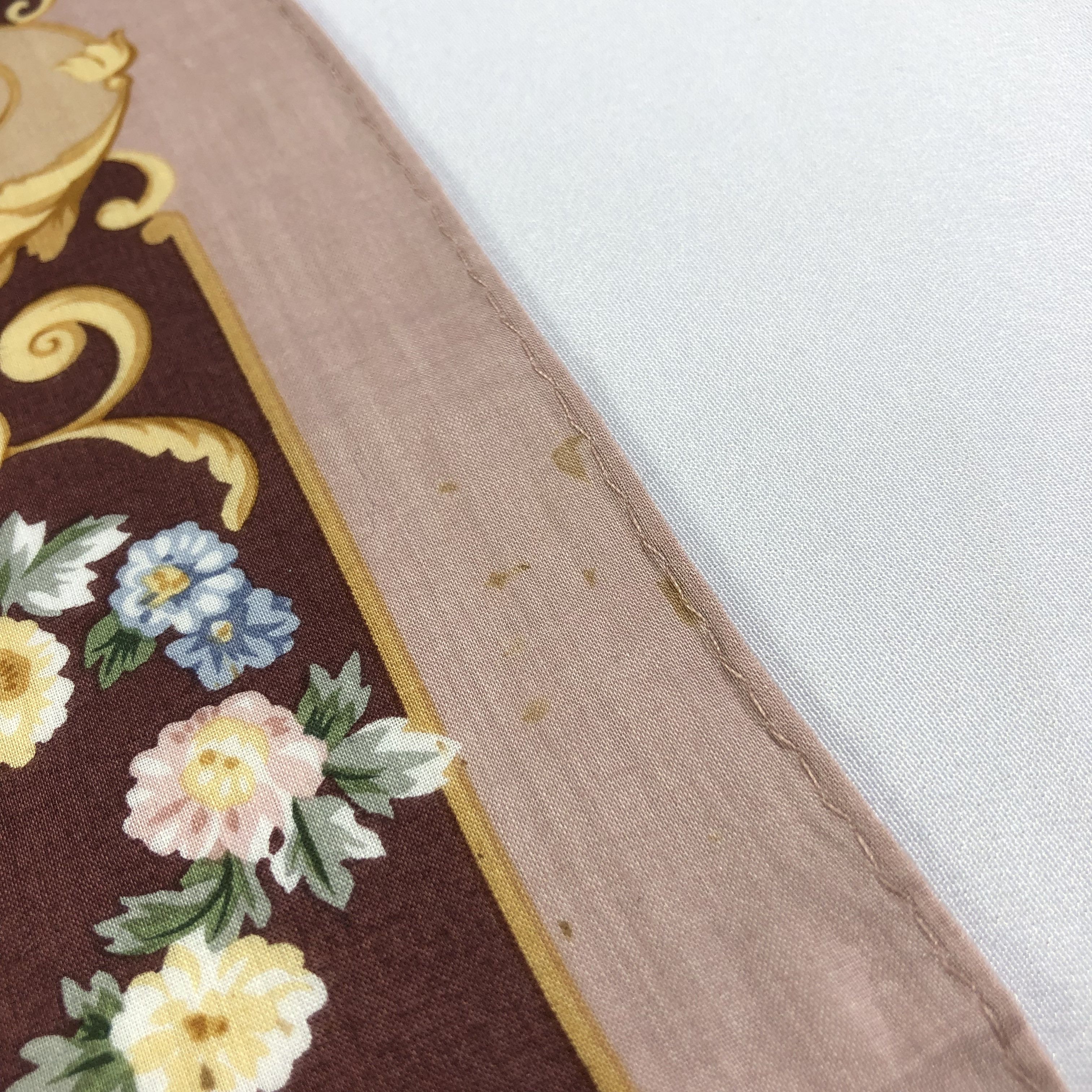 Ralph Lauren × Vintage Ralph Lauren Baroque Handkerchief Neckerchief Bandana H1779 Size ONE SIZE - 10 Thumbnail